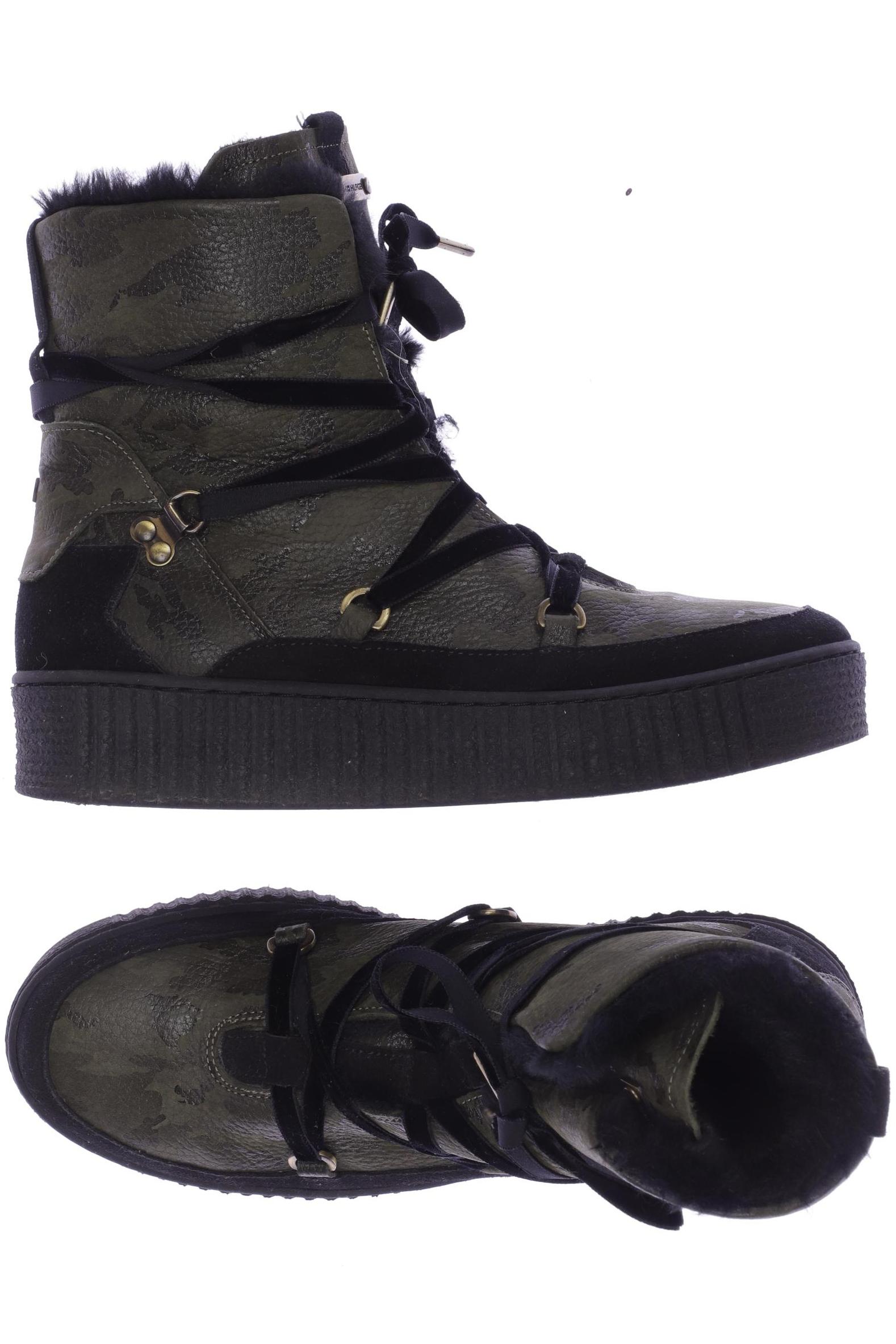 

Tommy Hilfiger Damen Stiefelette, grün, Gr. 40