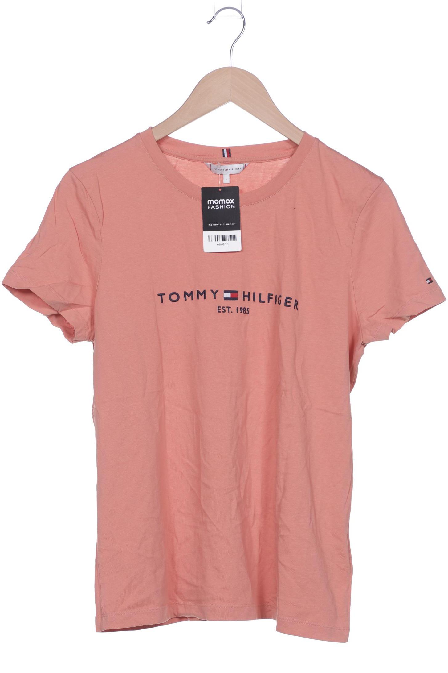 

Tommy Hilfiger Damen T-Shirt, orange, Gr. 42