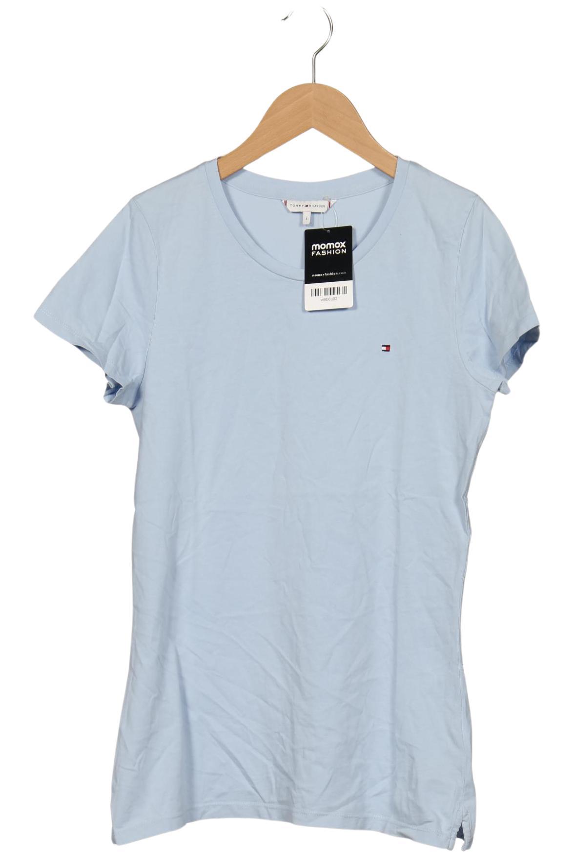 

Tommy Hilfiger Damen T-Shirt, hellblau, Gr. 68
