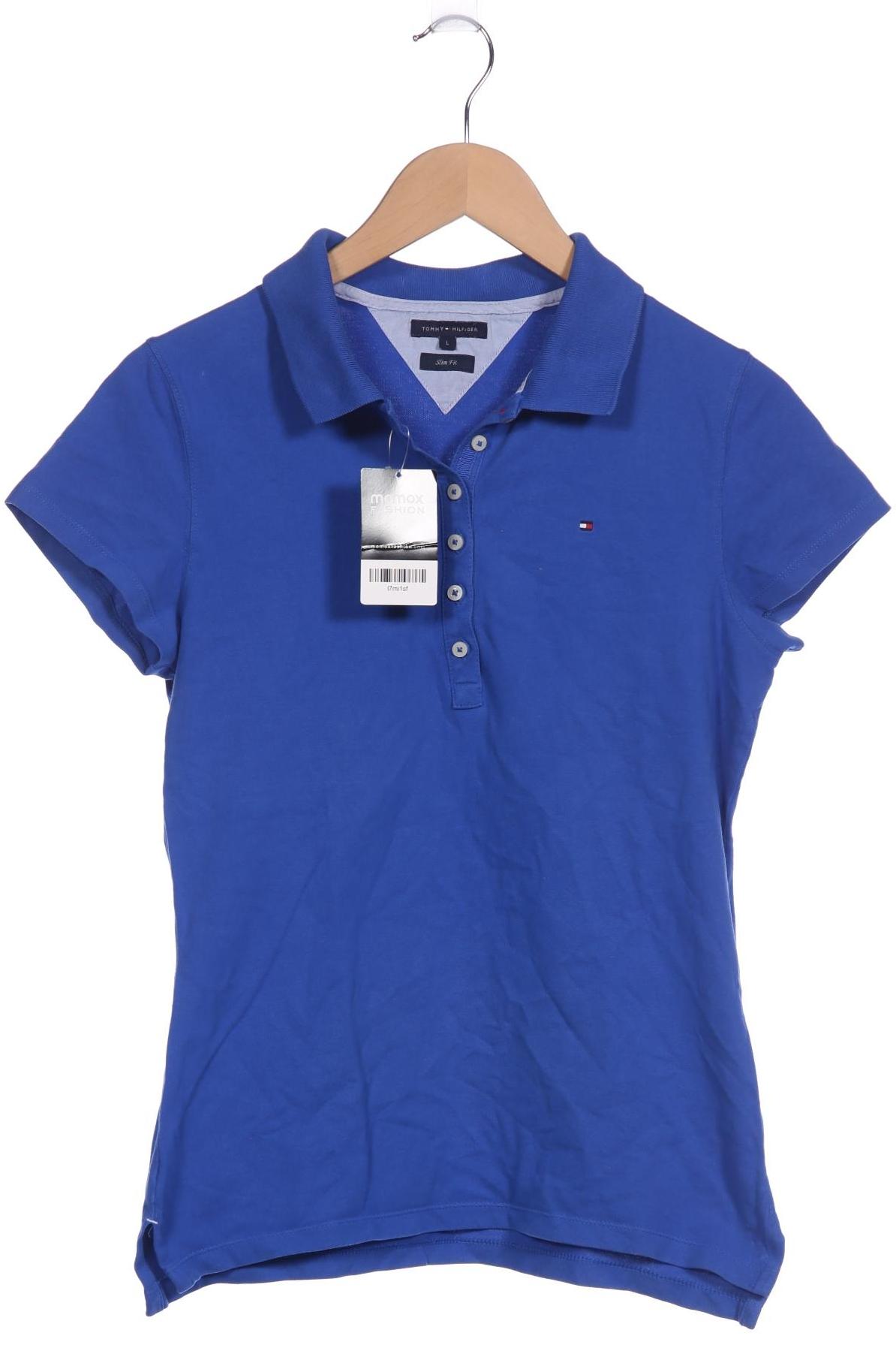 

Tommy Hilfiger Damen Poloshirt, blau, Gr. 42