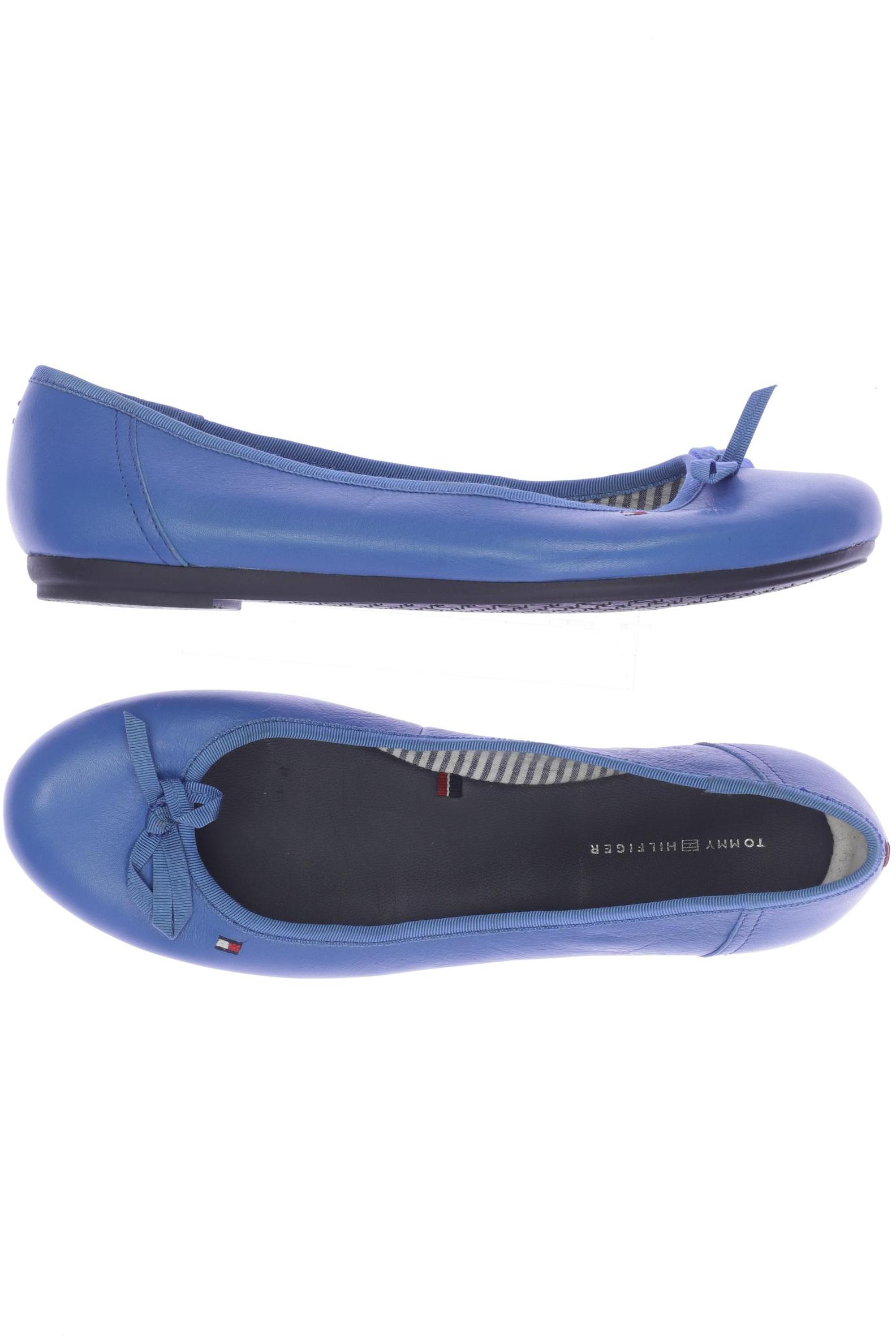 

Tommy Hilfiger Damen Ballerinas, blau, Gr. 41