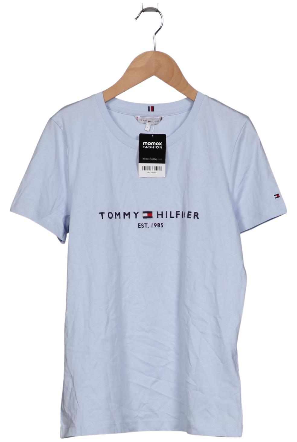 

Tommy Hilfiger Damen T-Shirt, hellblau, Gr. 36