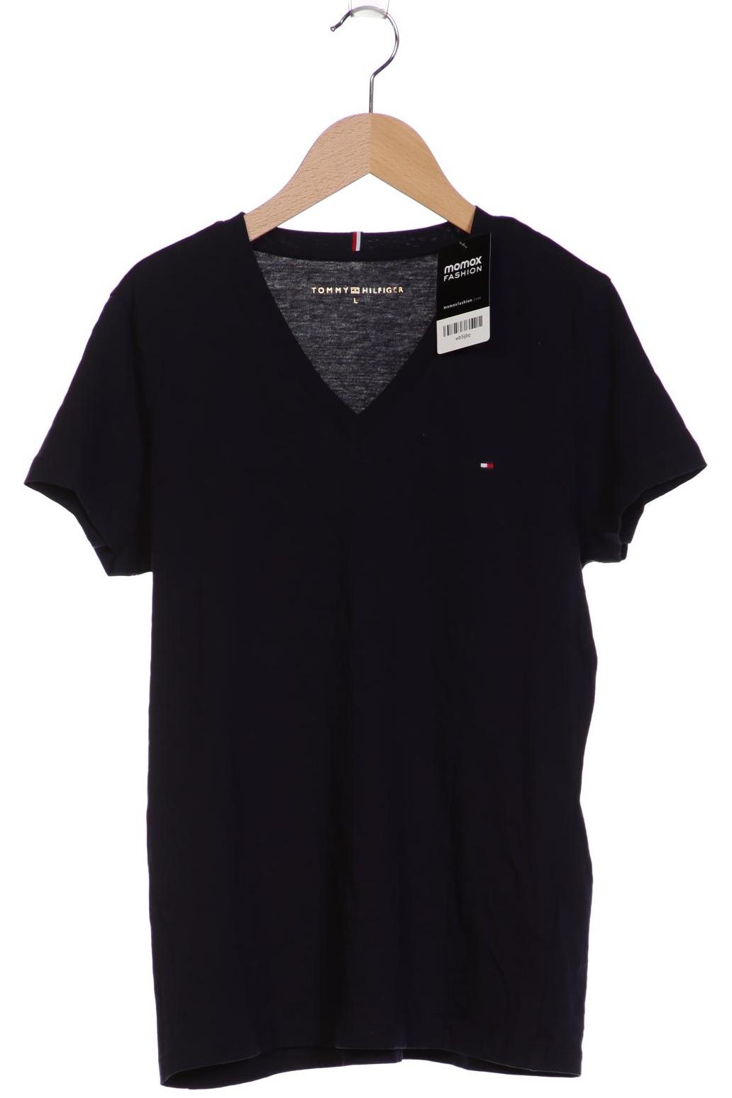 

Tommy Hilfiger Damen T-Shirt, marineblau, Gr. 42
