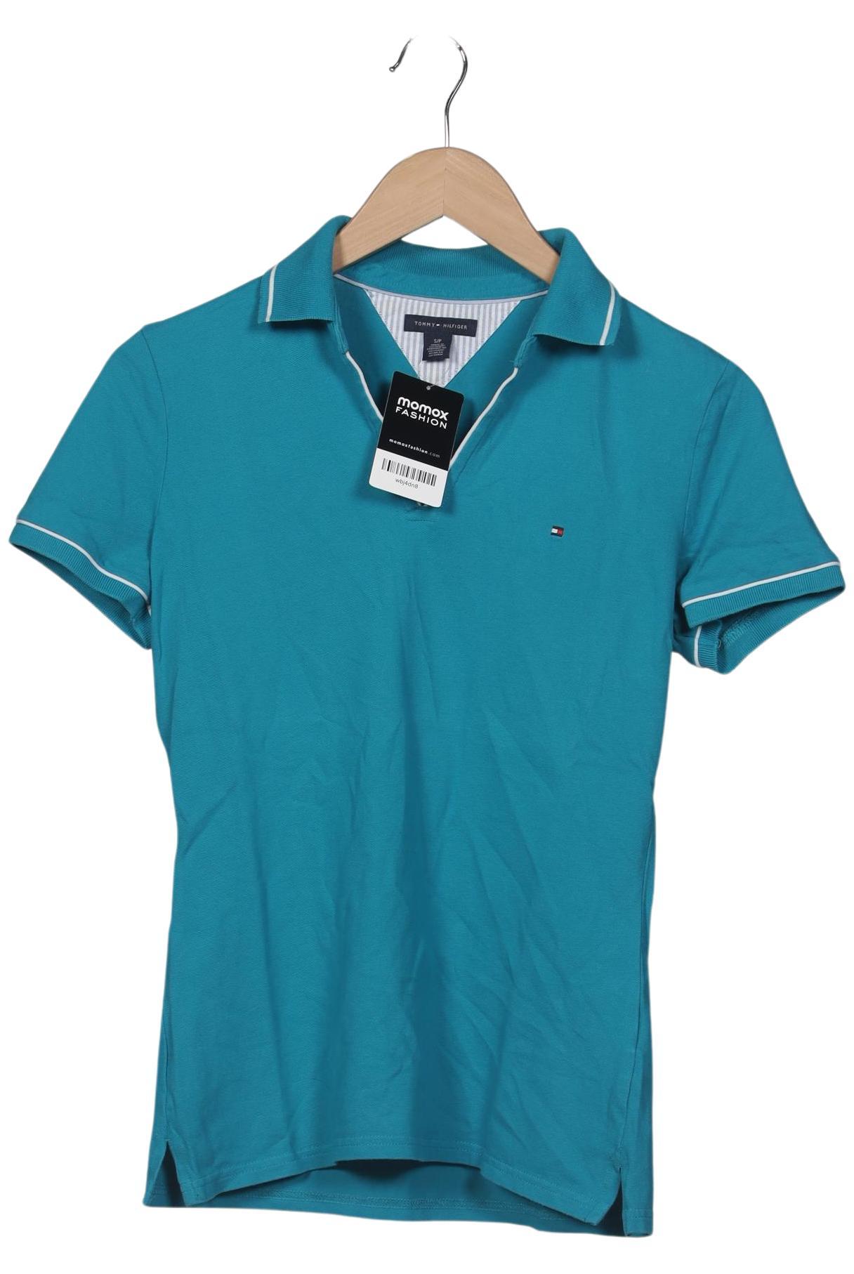 

Tommy Hilfiger Damen Poloshirt, türkis, Gr. 36