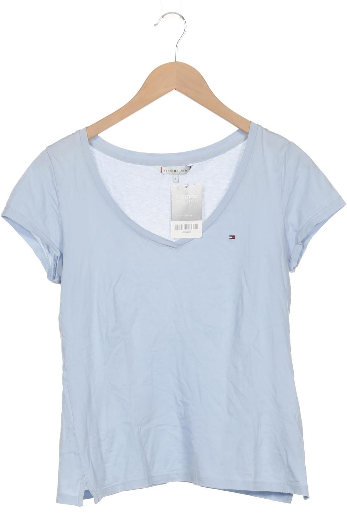 

Tommy Hilfiger Damen T-Shirt, hellblau, Gr. 36