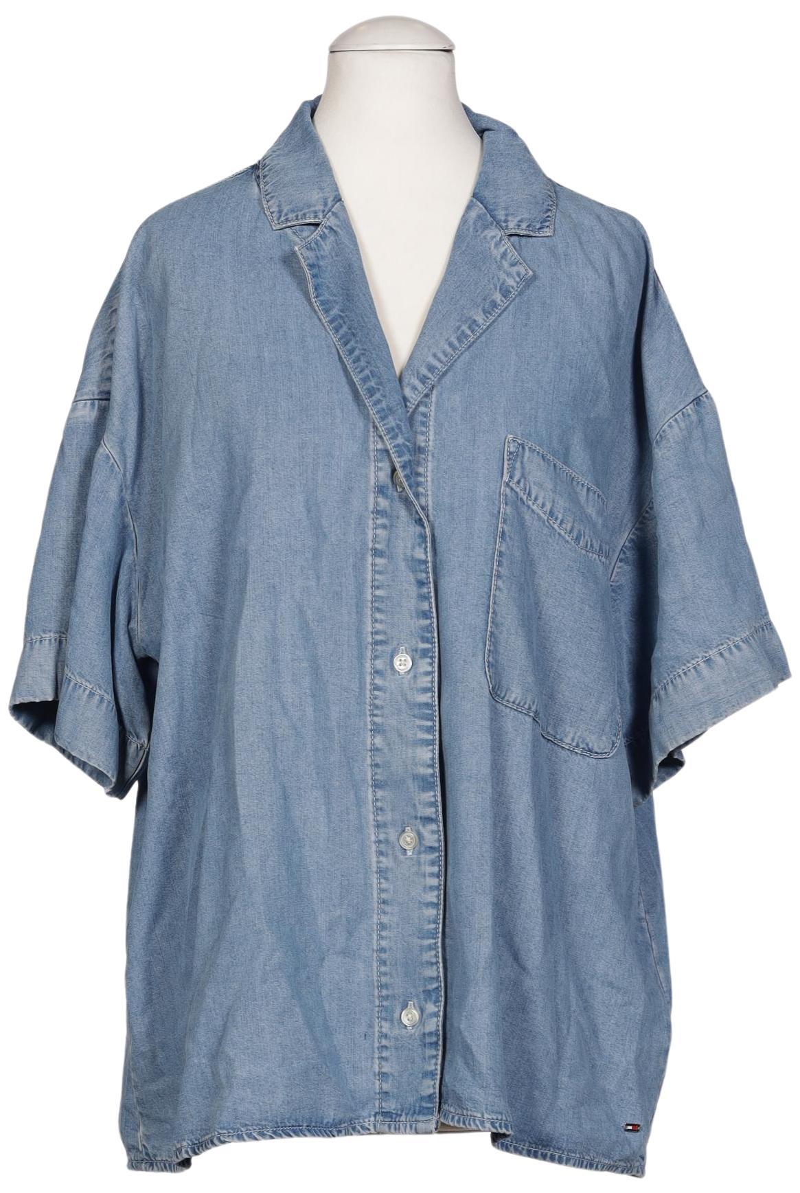 

Tommy Hilfiger Damen Bluse, blau, Gr. 38