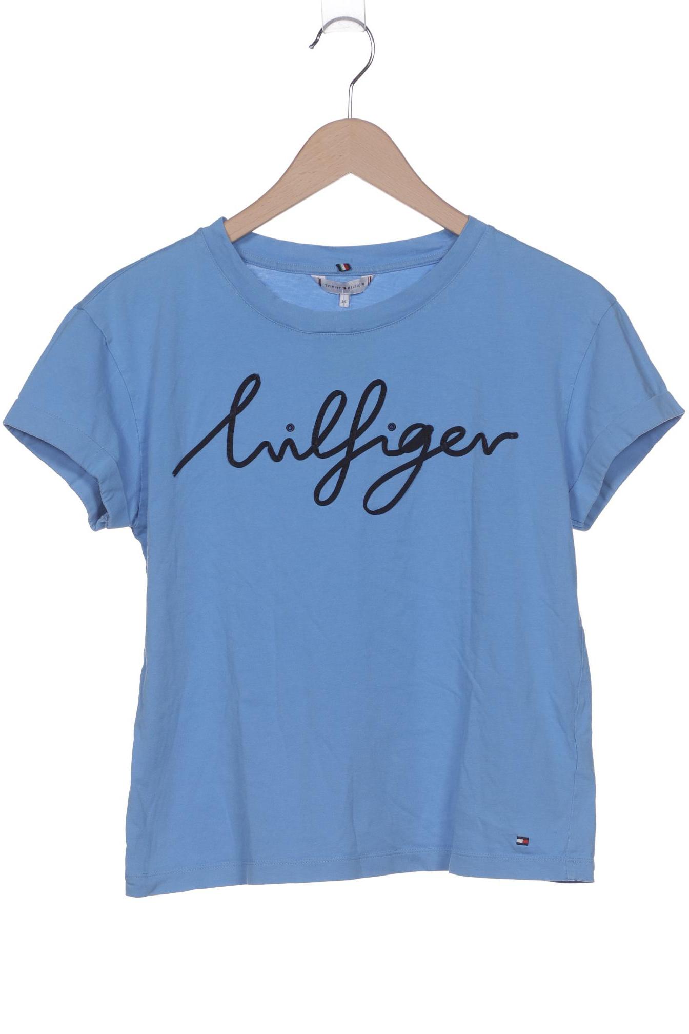 

Tommy Hilfiger Damen T-Shirt, blau, Gr. 34