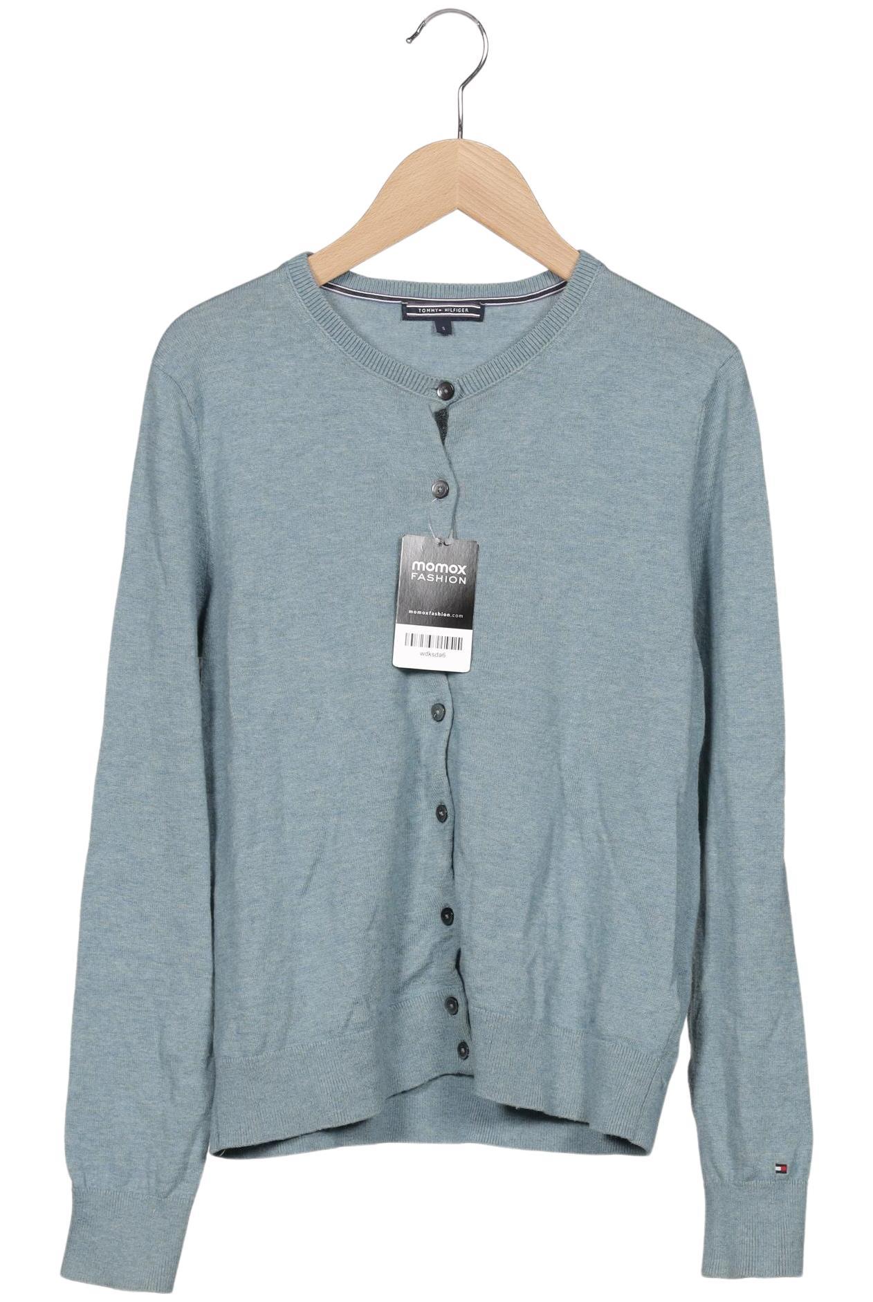 

Tommy Hilfiger Damen Strickjacke, türkis, Gr. 36