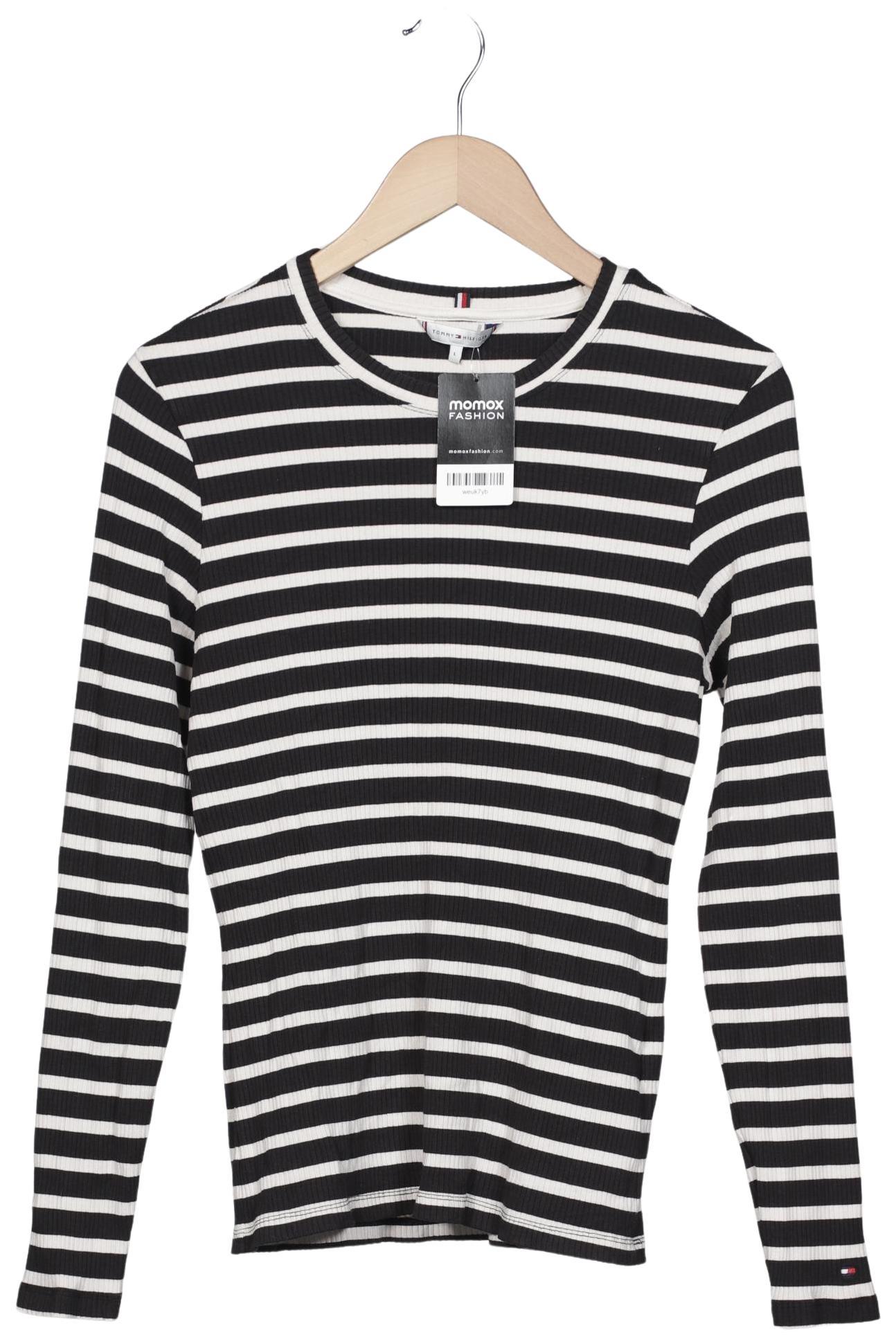 

Tommy Hilfiger Damen Langarmshirt, schwarz, Gr. 42