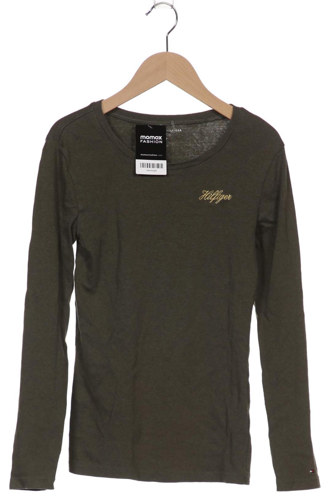 

Tommy Hilfiger Damen Langarmshirt, grün, Gr. 36