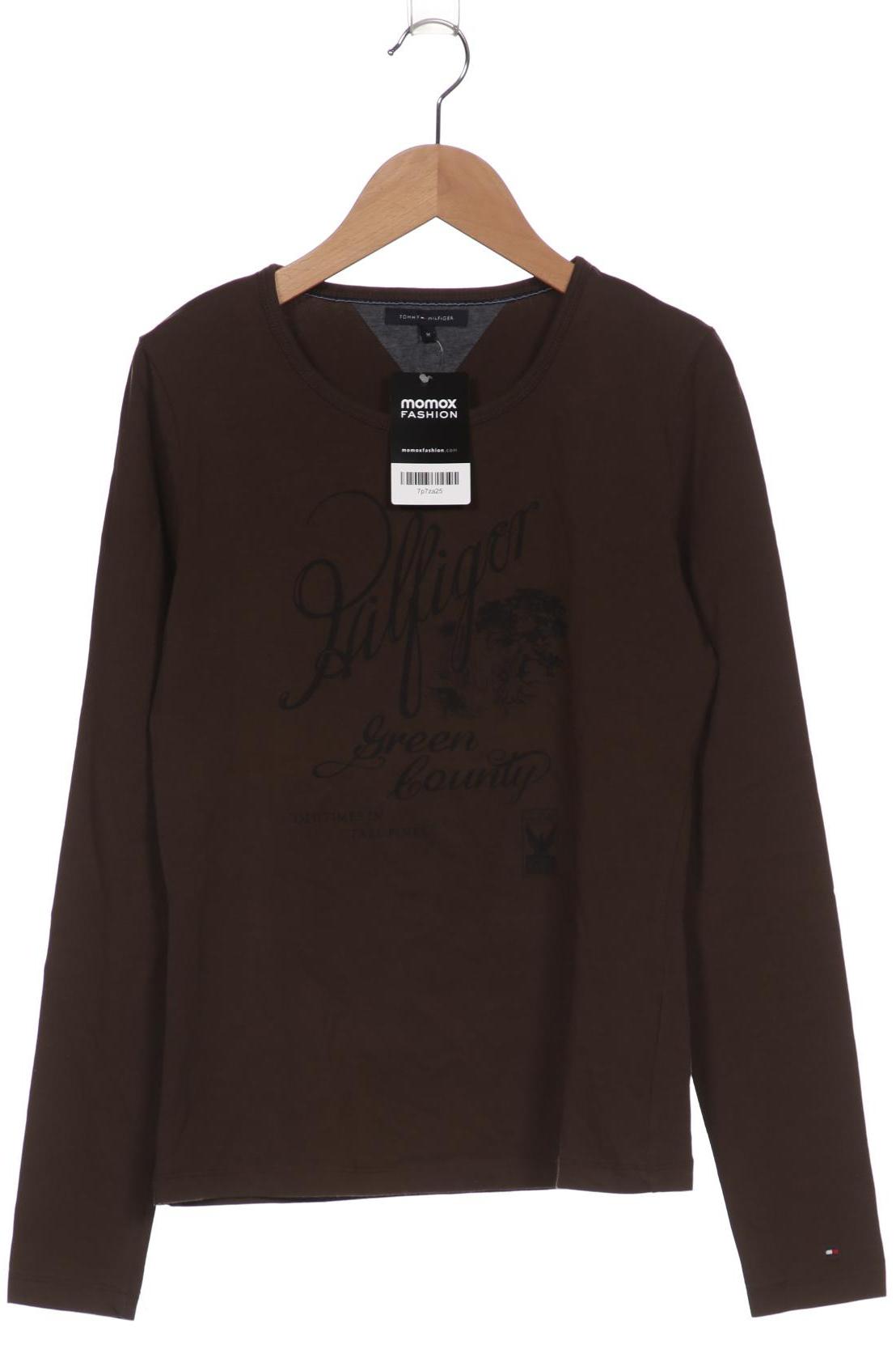 

Tommy Hilfiger Damen Langarmshirt, braun, Gr. 38