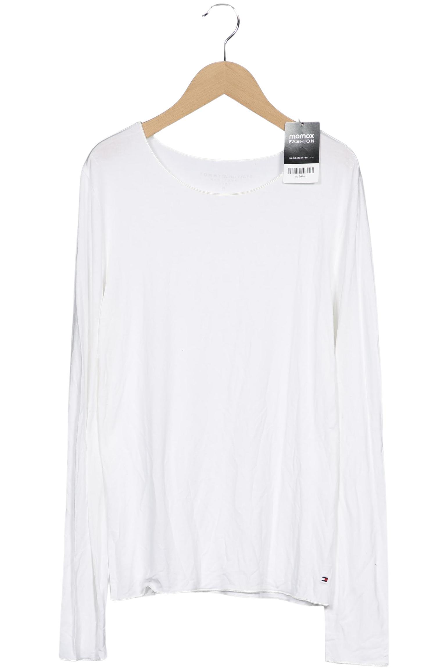 

Tommy Hilfiger Damen Langarmshirt, weiß, Gr. 38