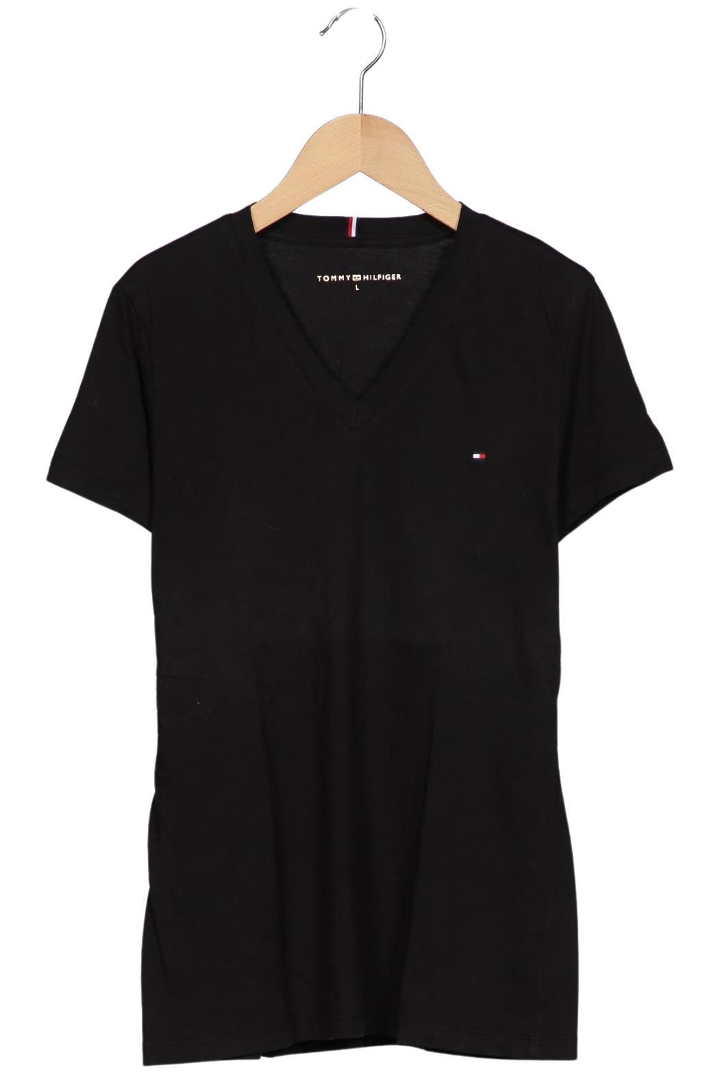 

Tommy Hilfiger Damen T-Shirt, schwarz, Gr. 42