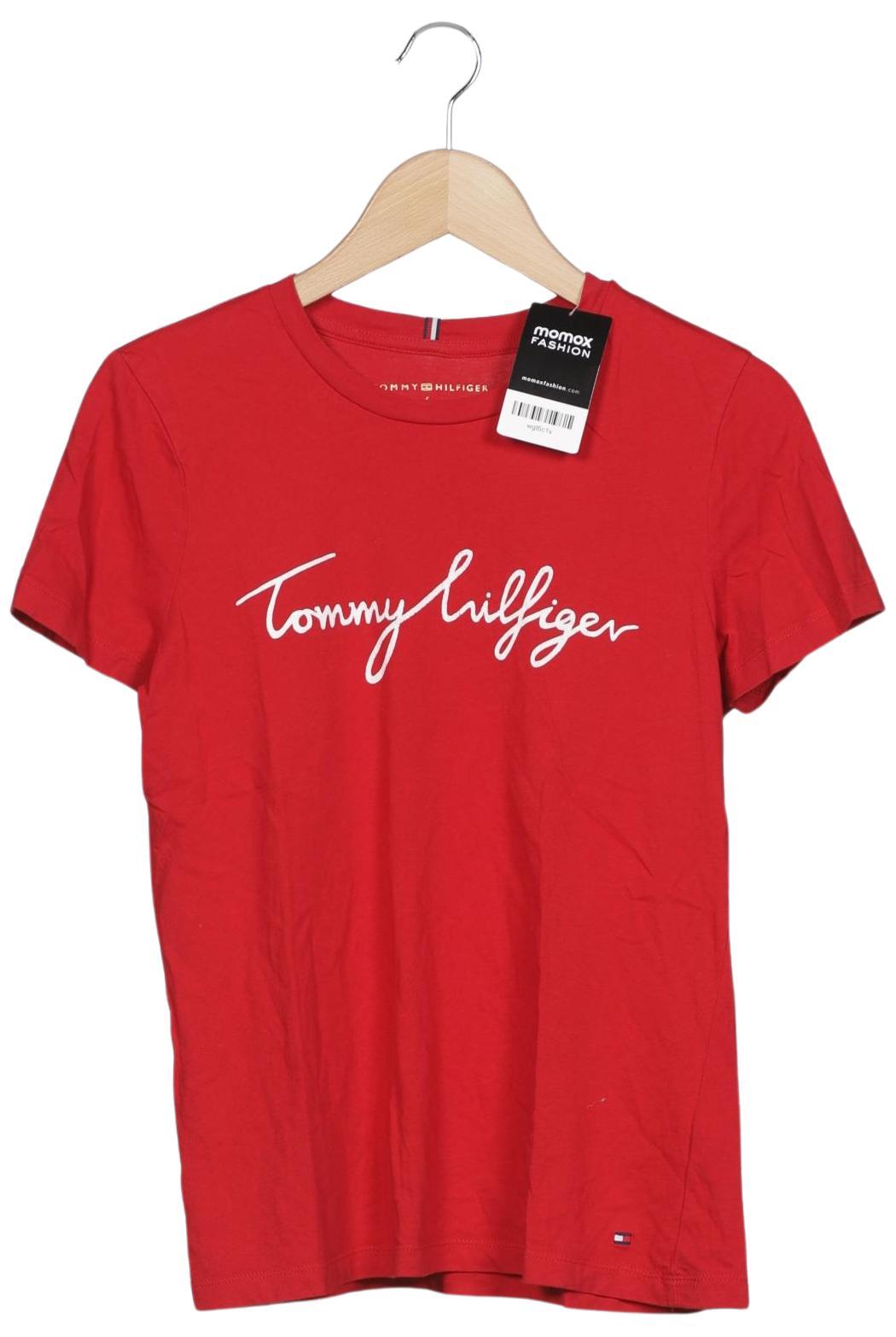 

Tommy Hilfiger Damen T-Shirt, rot, Gr. 36