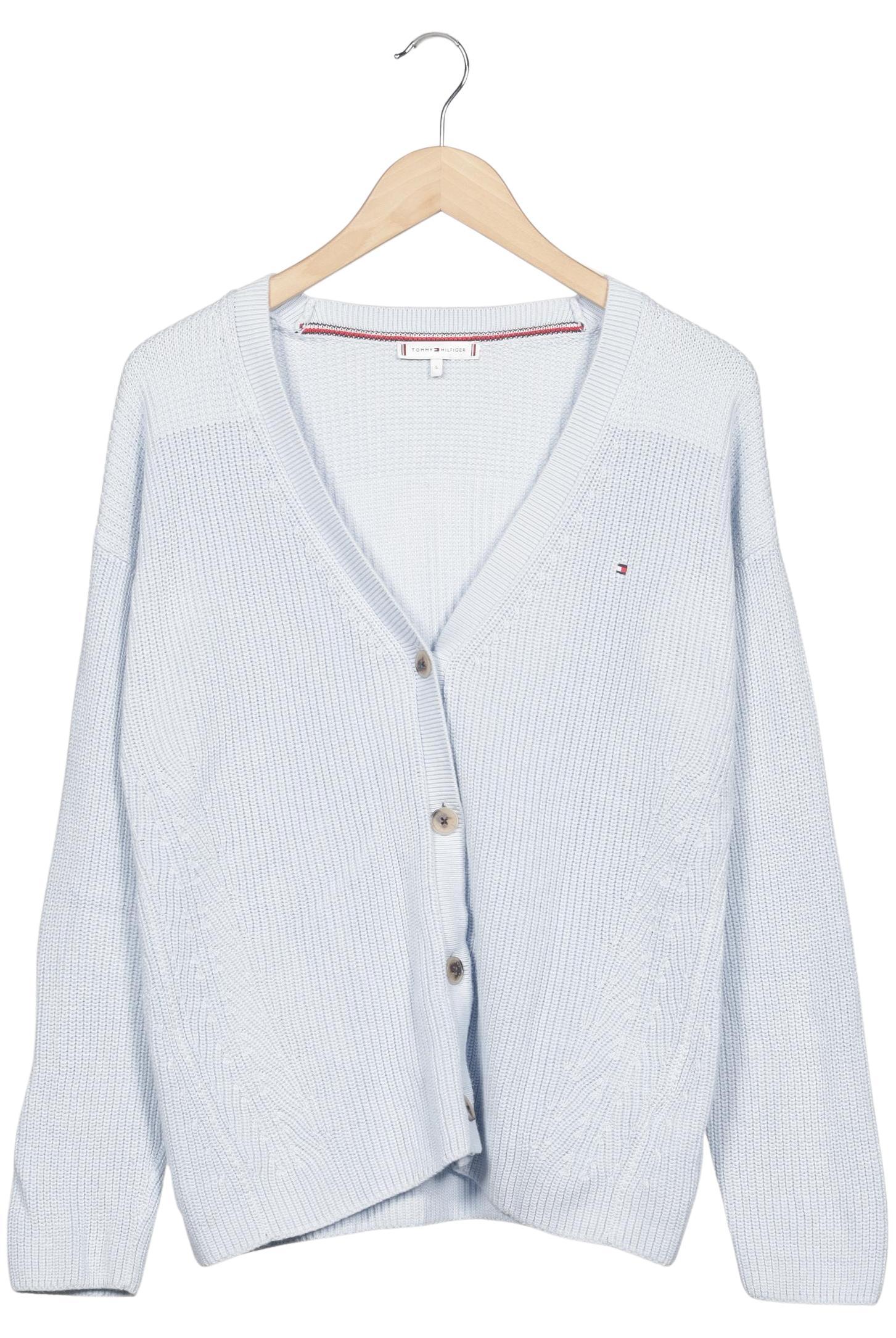 

Tommy Hilfiger Damen Strickjacke, hellblau, Gr. 36