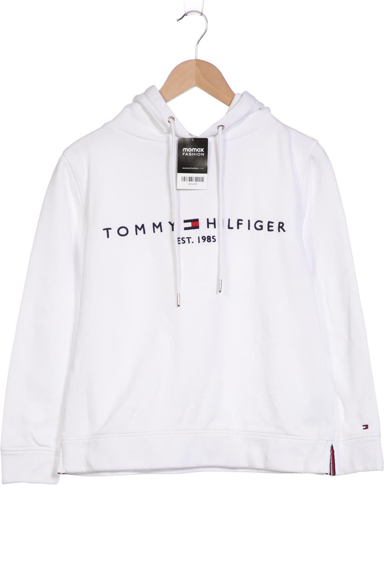 

Tommy Hilfiger Damen Kapuzenpullover, weiß, Gr. 34