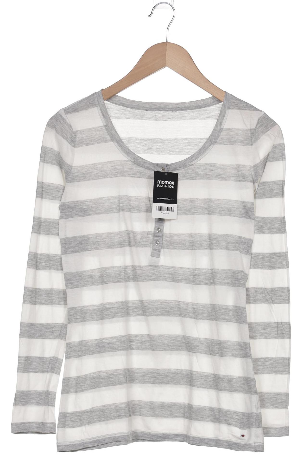

Tommy Hilfiger Damen Langarmshirt, grau, Gr. 38