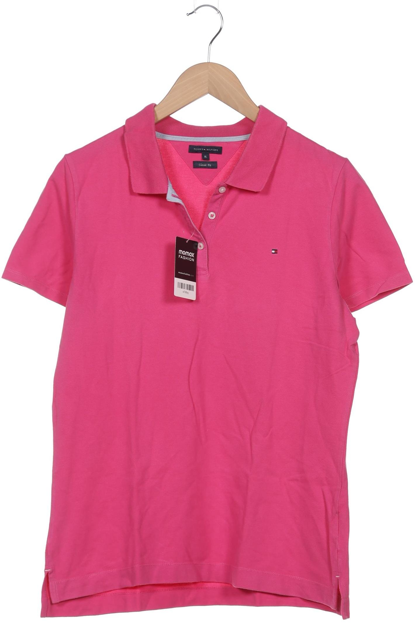 

Tommy Hilfiger Damen Poloshirt, pink, Gr. 44