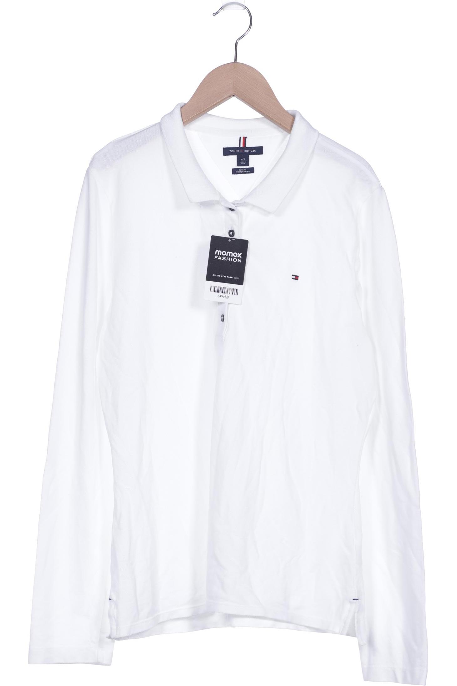

Tommy Hilfiger Damen Langarmshirt, weiß, Gr. 42