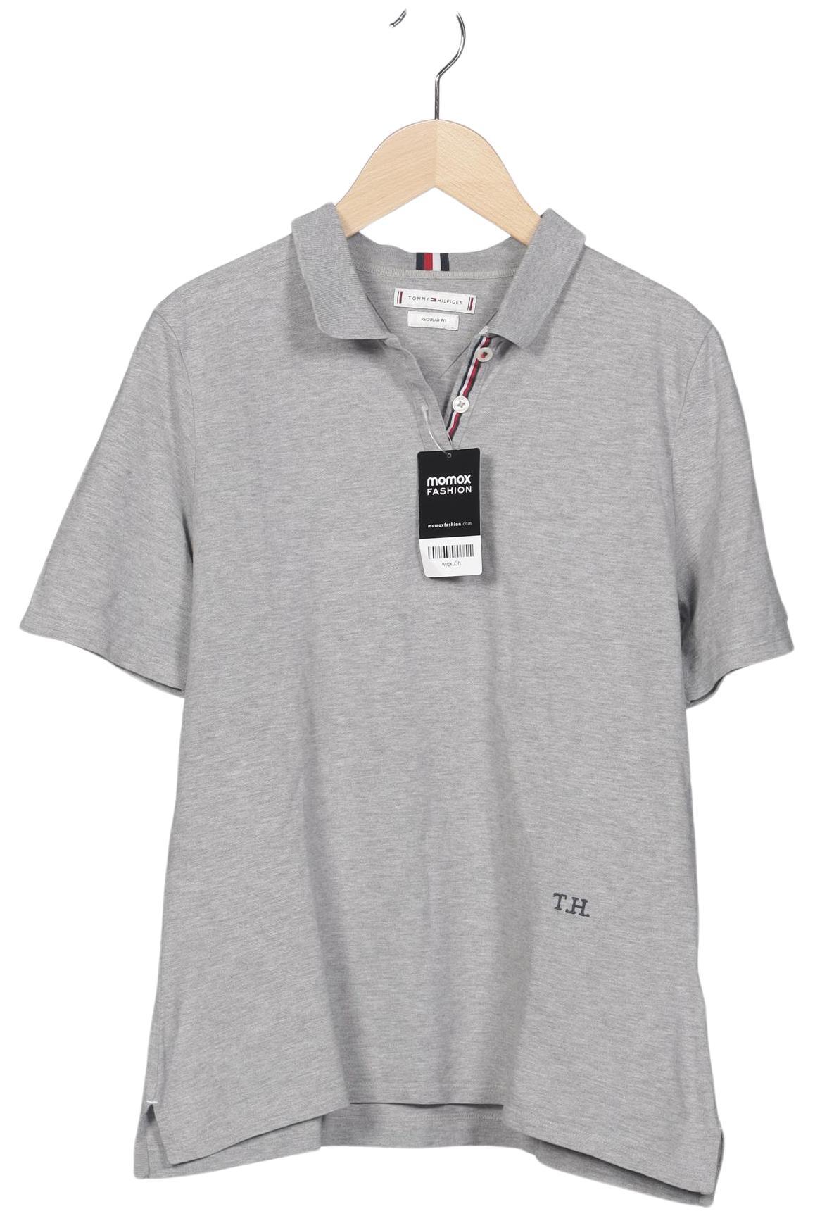 

Tommy Hilfiger Damen Poloshirt, grau, Gr. 42