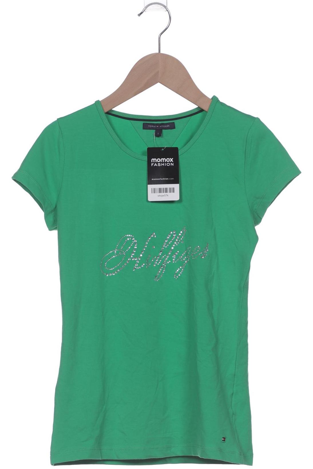 

Tommy Hilfiger Damen T-Shirt, grün, Gr. 36