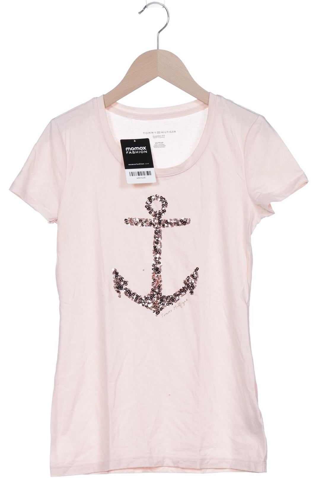 

Tommy Hilfiger Damen T-Shirt, orange, Gr. 34