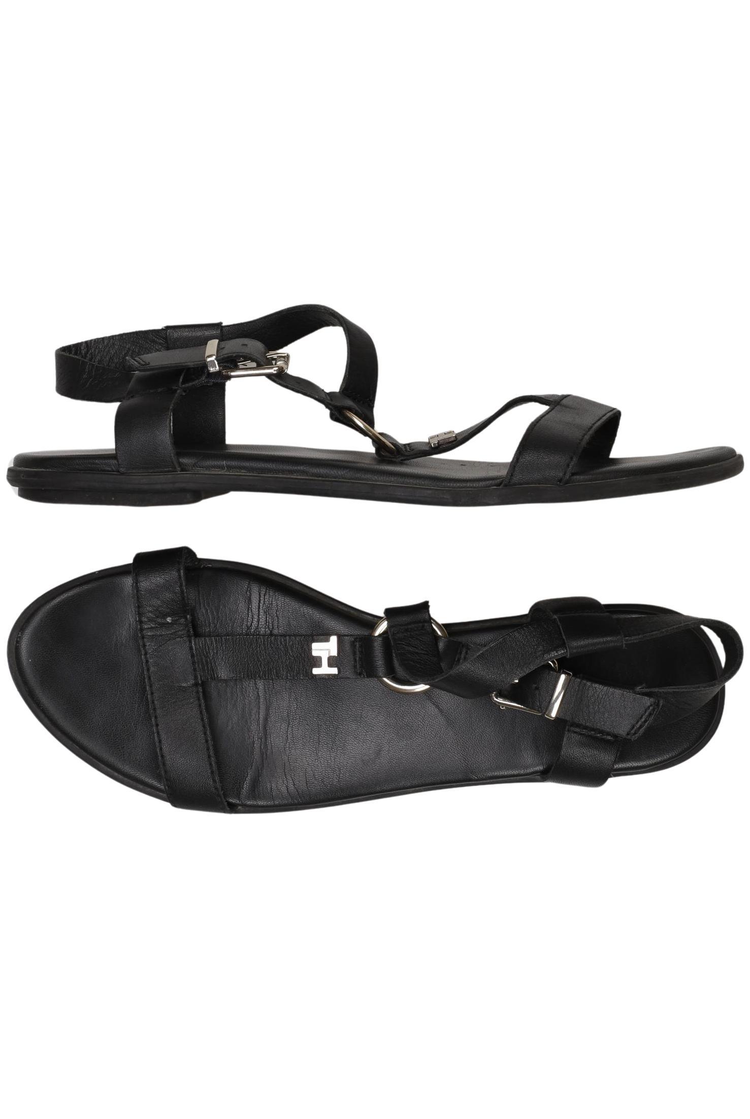 

Tommy Hilfiger Damen Sandale, schwarz, Gr. 38.5