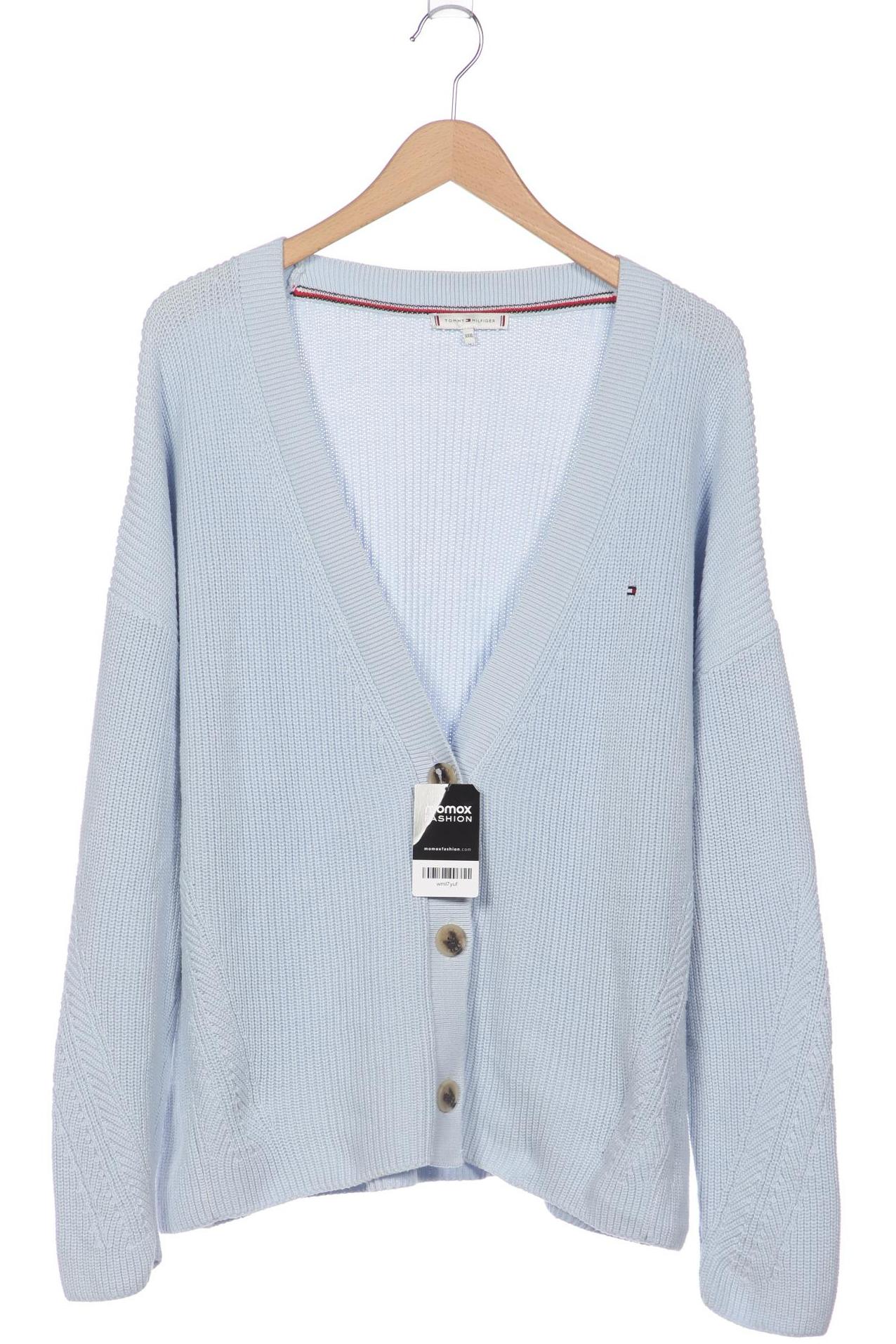 

Tommy Hilfiger Damen Strickjacke, blau, Gr. 48