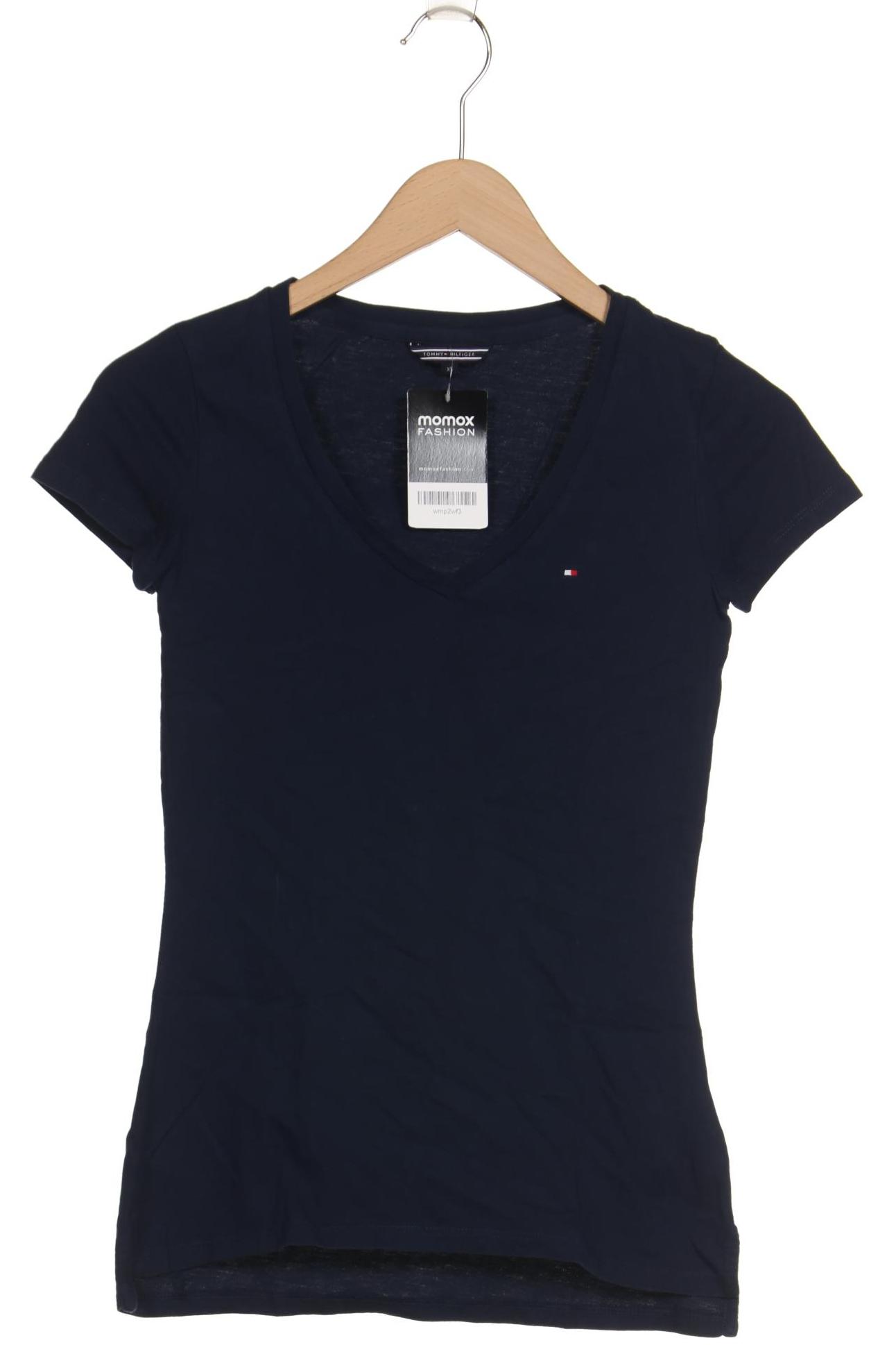 

Tommy Hilfiger Damen T-Shirt, marineblau, Gr. 34