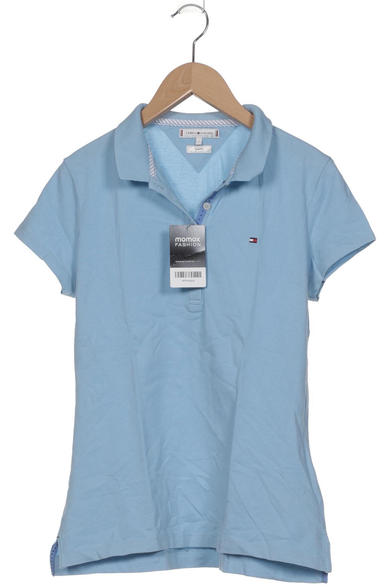 

Tommy Hilfiger Damen Poloshirt, hellblau, Gr. 42