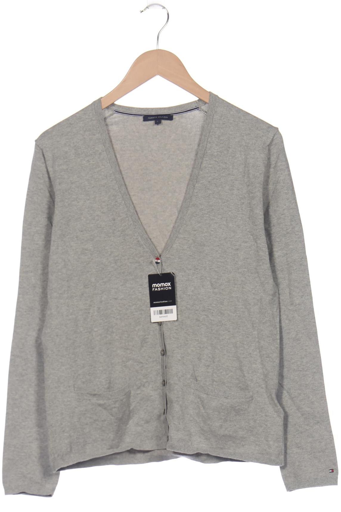 

Tommy Hilfiger Damen Strickjacke, grau, Gr. 42
