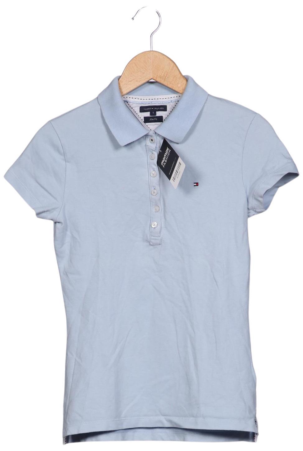 

Tommy Hilfiger Damen Poloshirt, hellblau, Gr. 36
