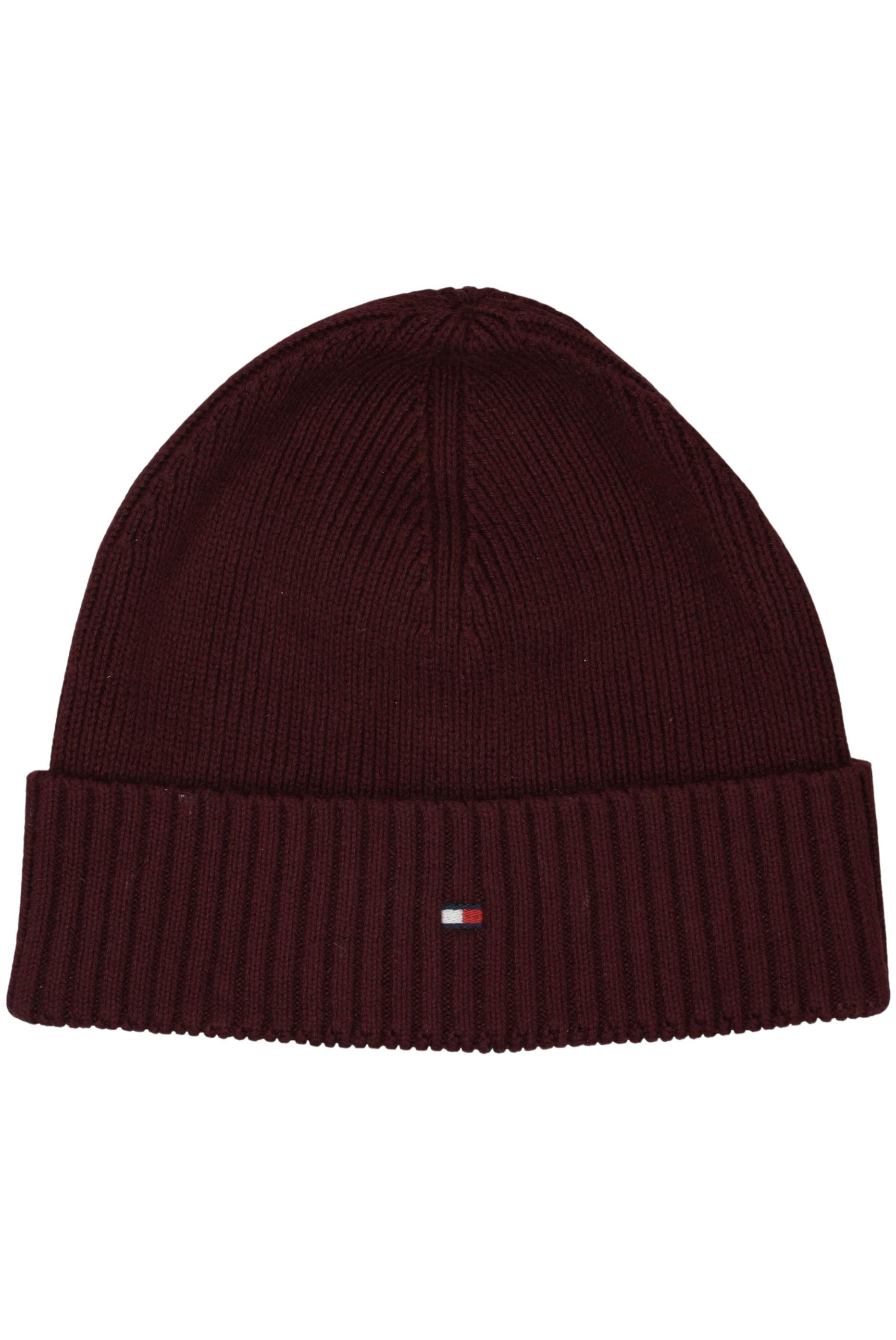 

Tommy Hilfiger Damen Hut/Mütze, bordeaux, Gr. uni