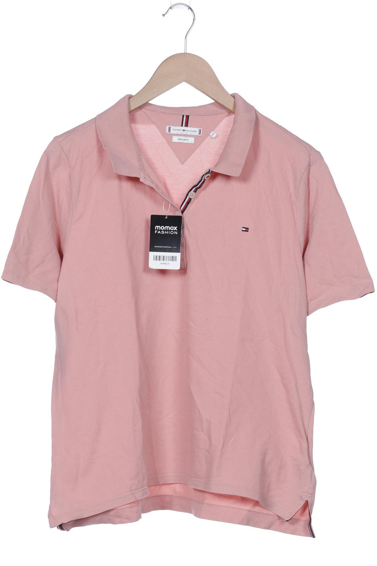 

Tommy Hilfiger Damen Poloshirt, pink, Gr. 46
