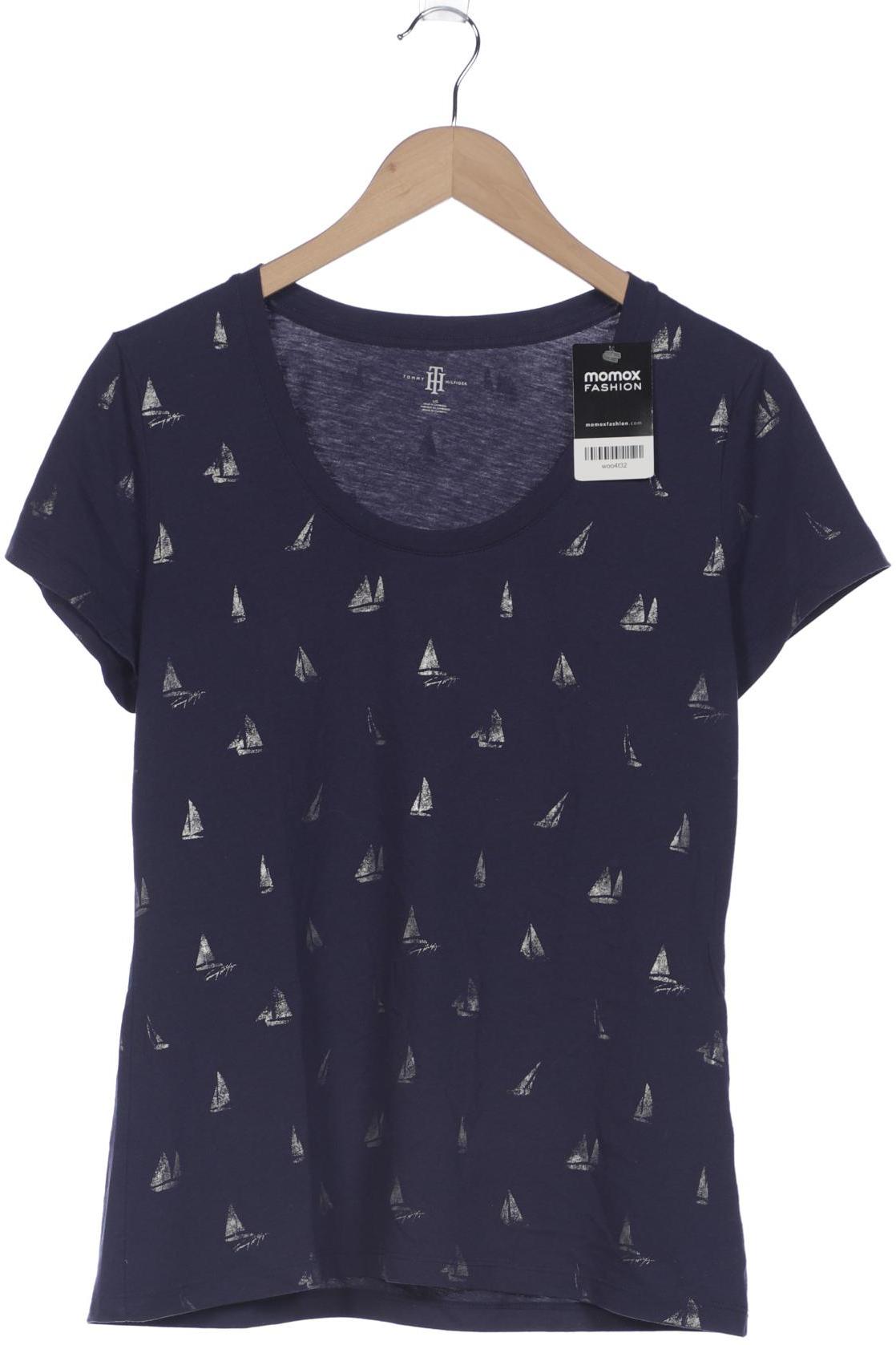 

Tommy Hilfiger Damen T-Shirt, blau, Gr. 42