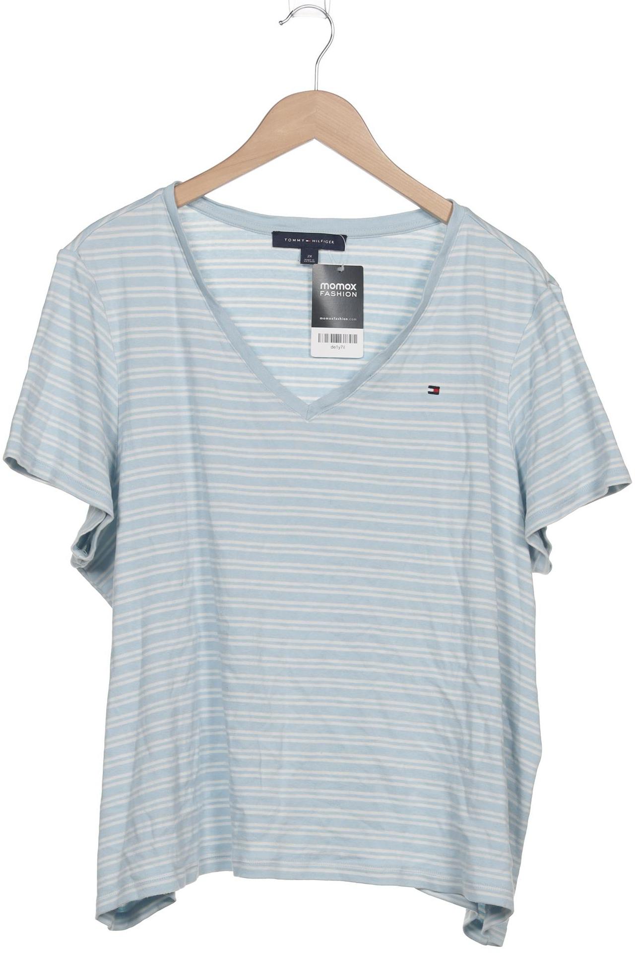 

Tommy Hilfiger Damen T-Shirt, hellblau, Gr. 46