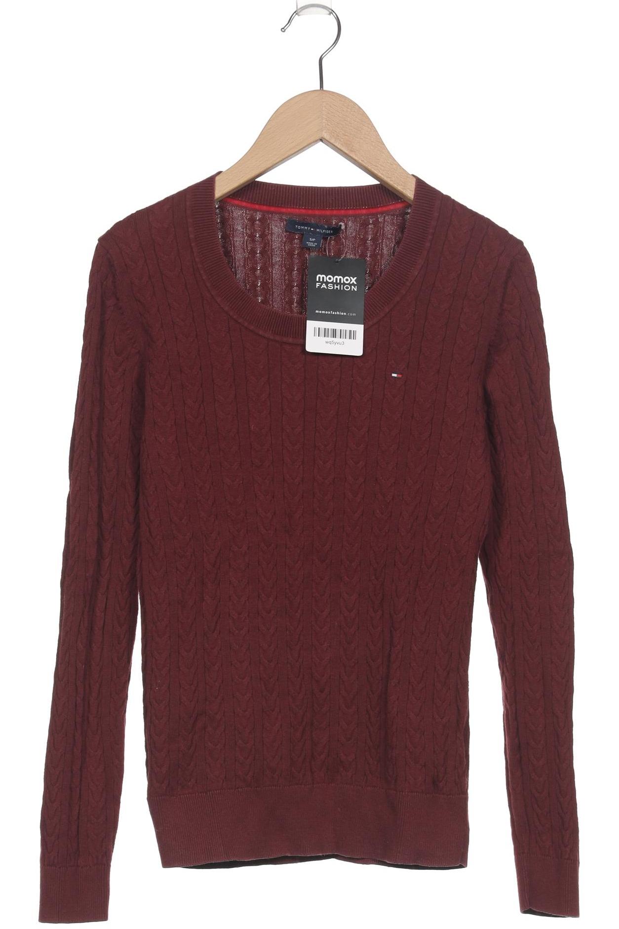 

Tommy Hilfiger Damen Pullover, bordeaux, Gr. 36