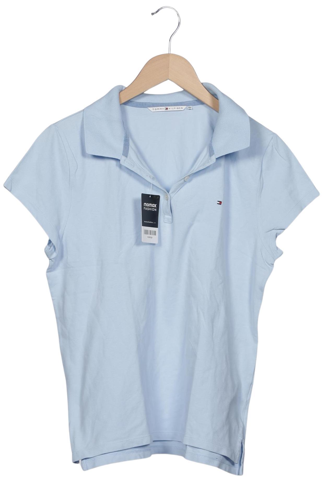 

Tommy Hilfiger Damen Poloshirt, hellblau, Gr. 46