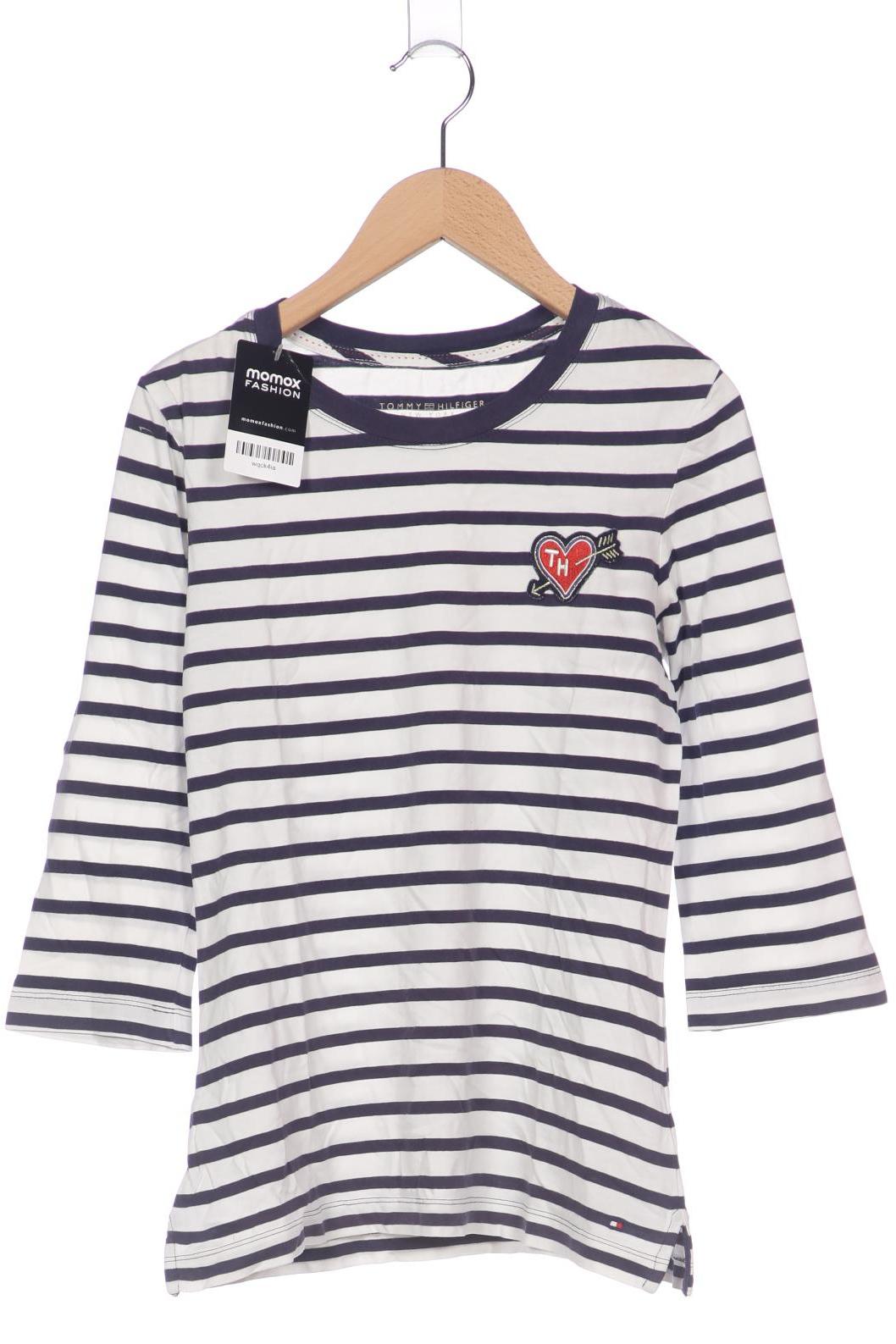 

Tommy Hilfiger Damen Langarmshirt, marineblau, Gr. 36