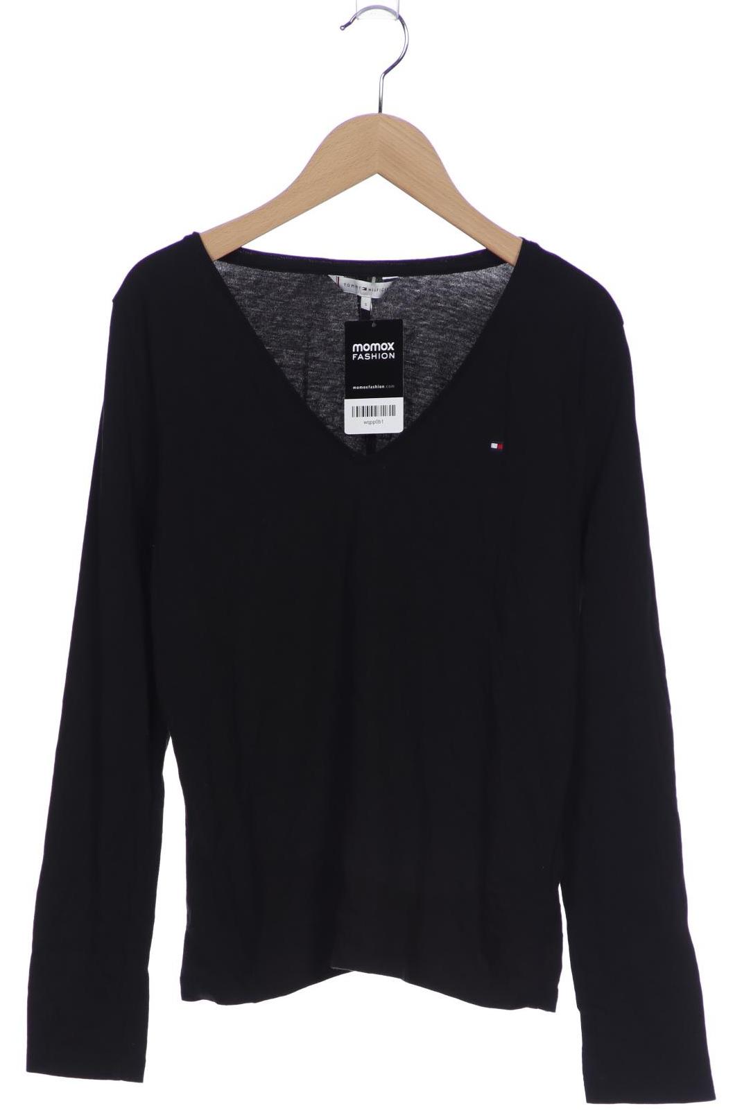

Tommy Hilfiger Damen Langarmshirt, schwarz, Gr. 36