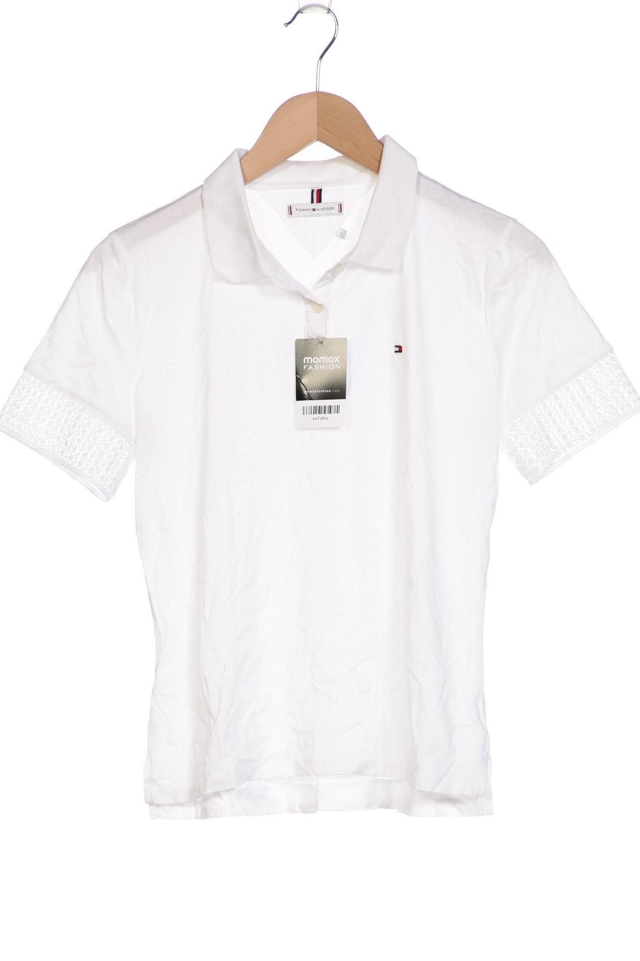 

Tommy Hilfiger Damen Poloshirt, weiß, Gr. 38
