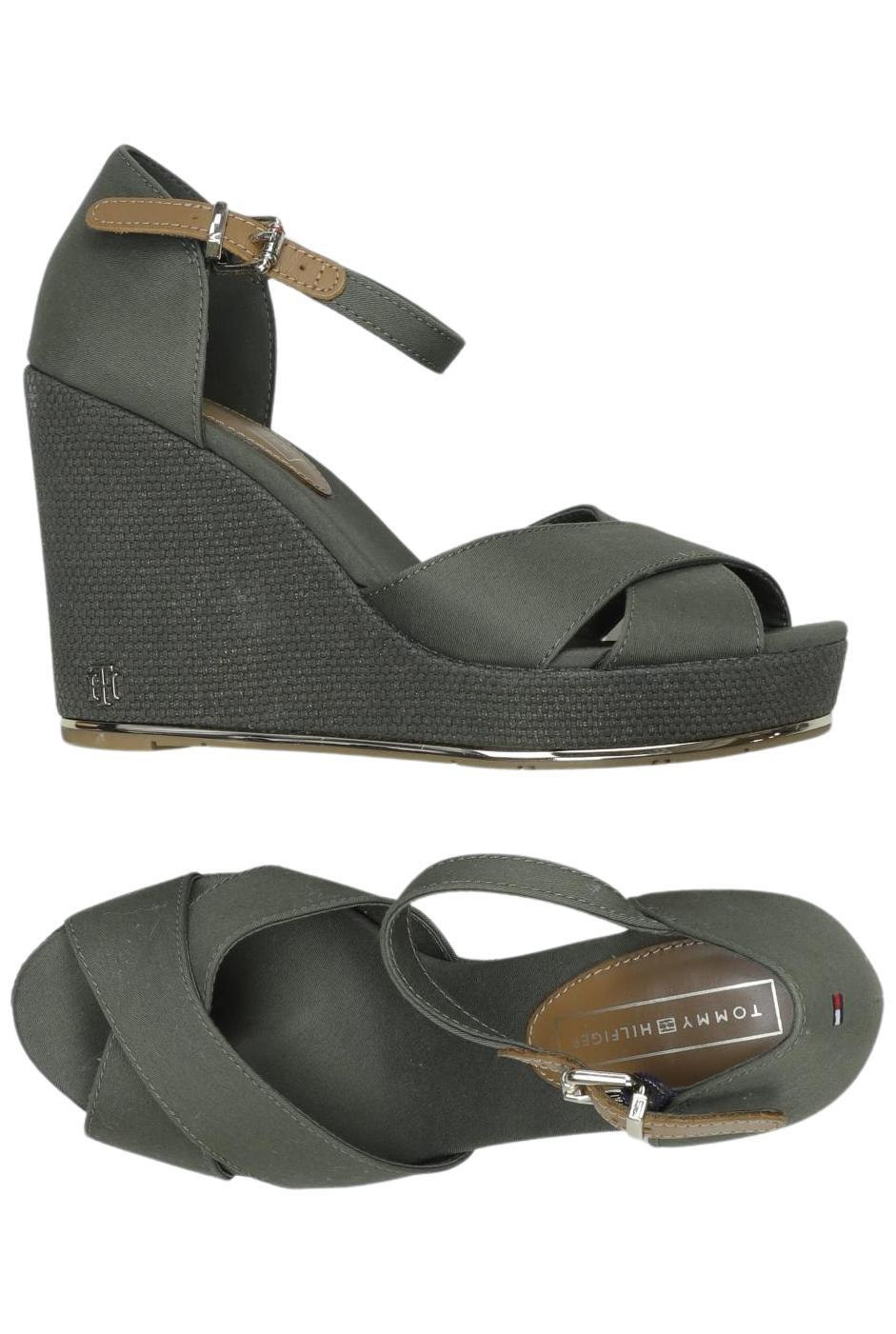 

Tommy Hilfiger Damen Sandale, grün, Gr. 39