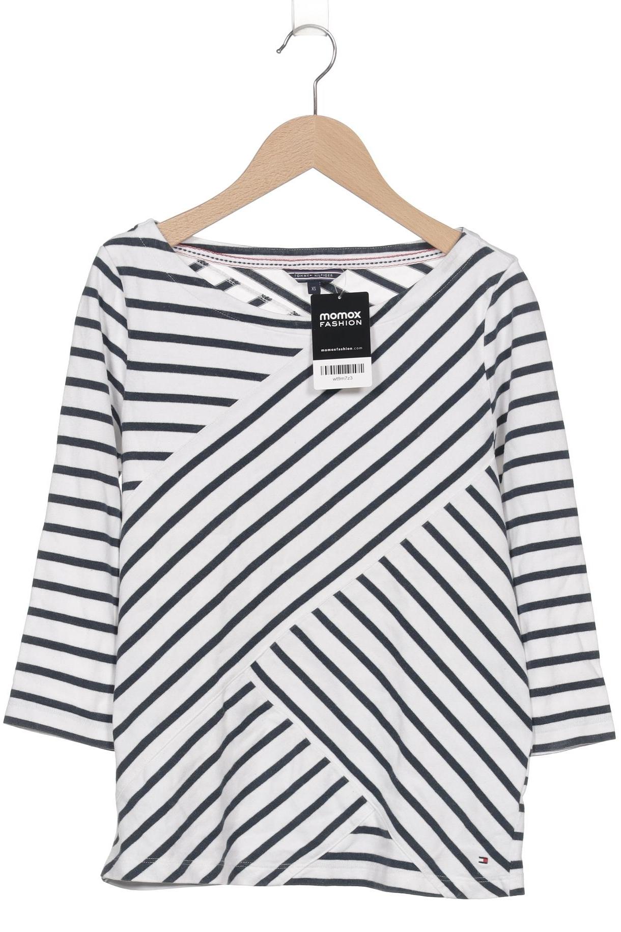 

Tommy Hilfiger Damen Langarmshirt, weiß, Gr. 34