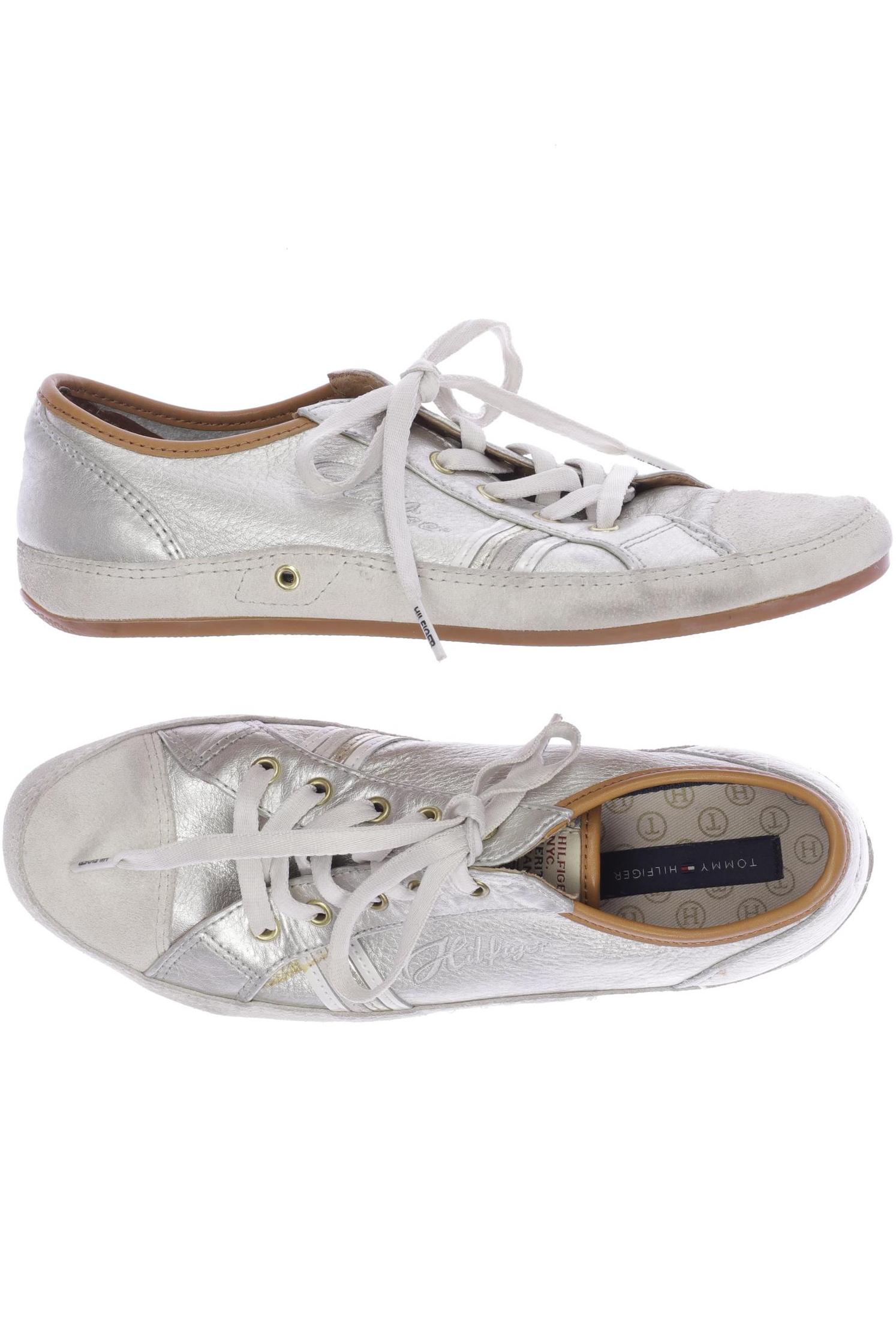 

Tommy Hilfiger Damen Sneakers, silber, Gr. 38