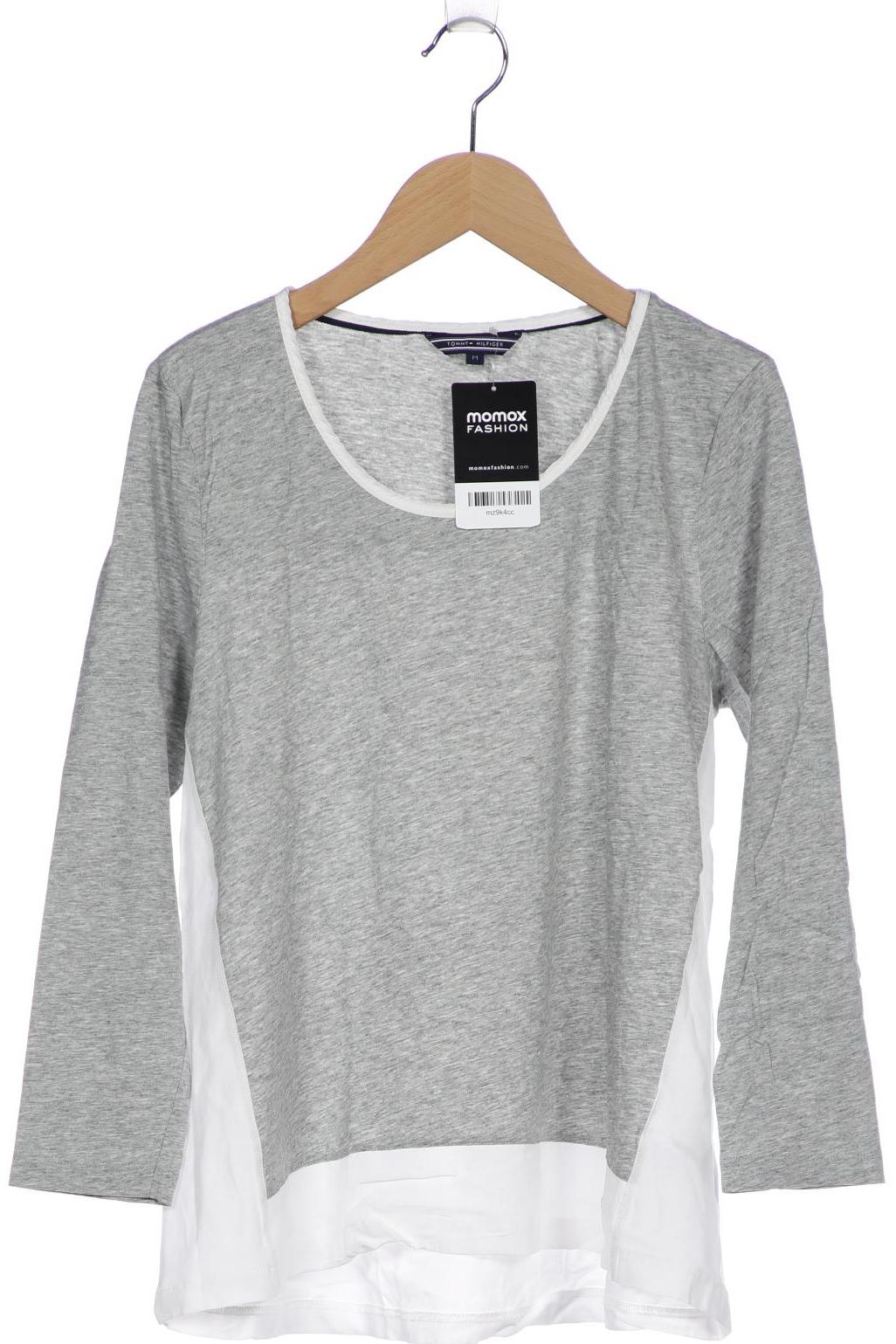 

Tommy Hilfiger Damen Langarmshirt, grau, Gr. 38