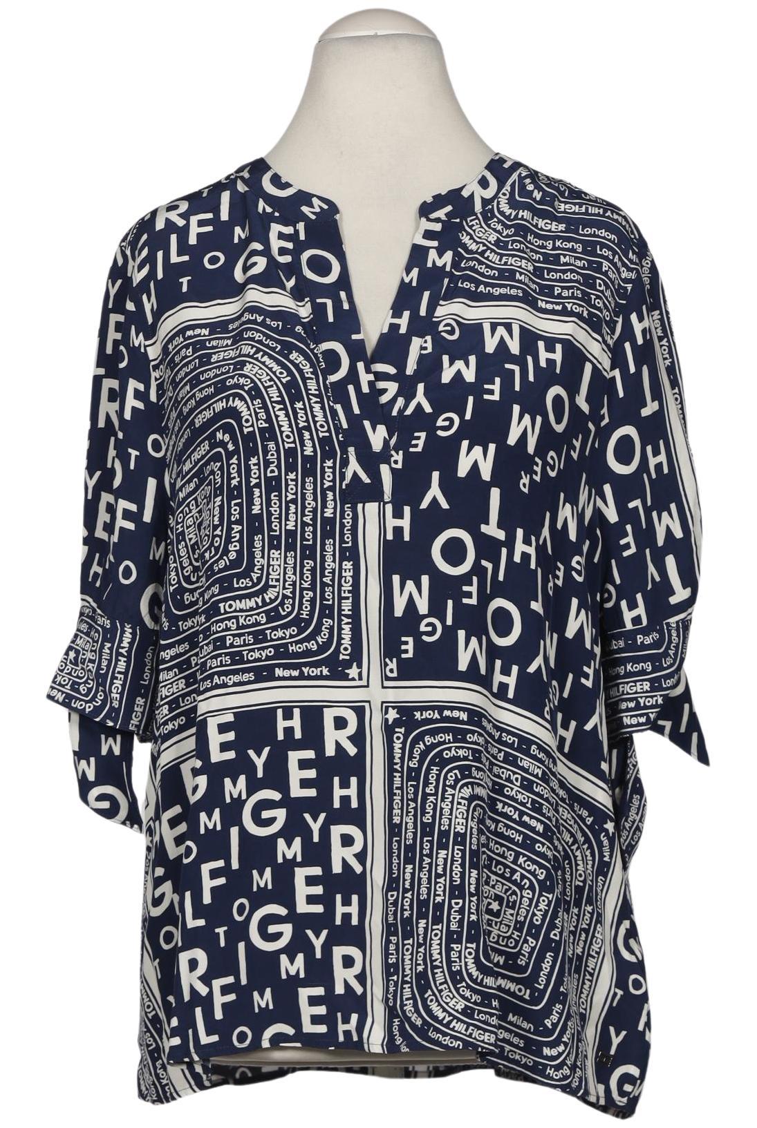 

Tommy Hilfiger Damen Bluse, marineblau, Gr. 12