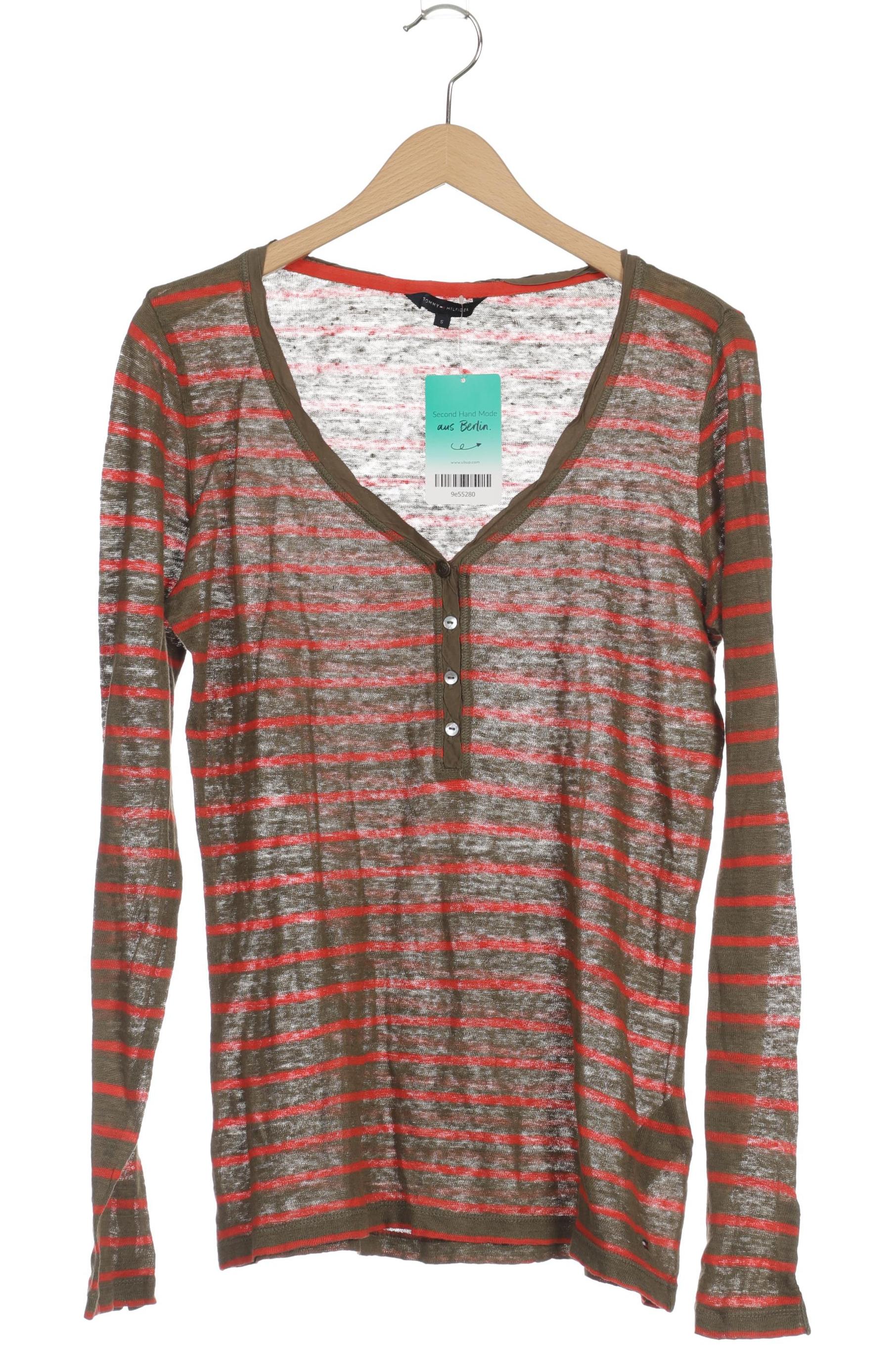 

Tommy Hilfiger Damen Langarmshirt, grün, Gr. 36