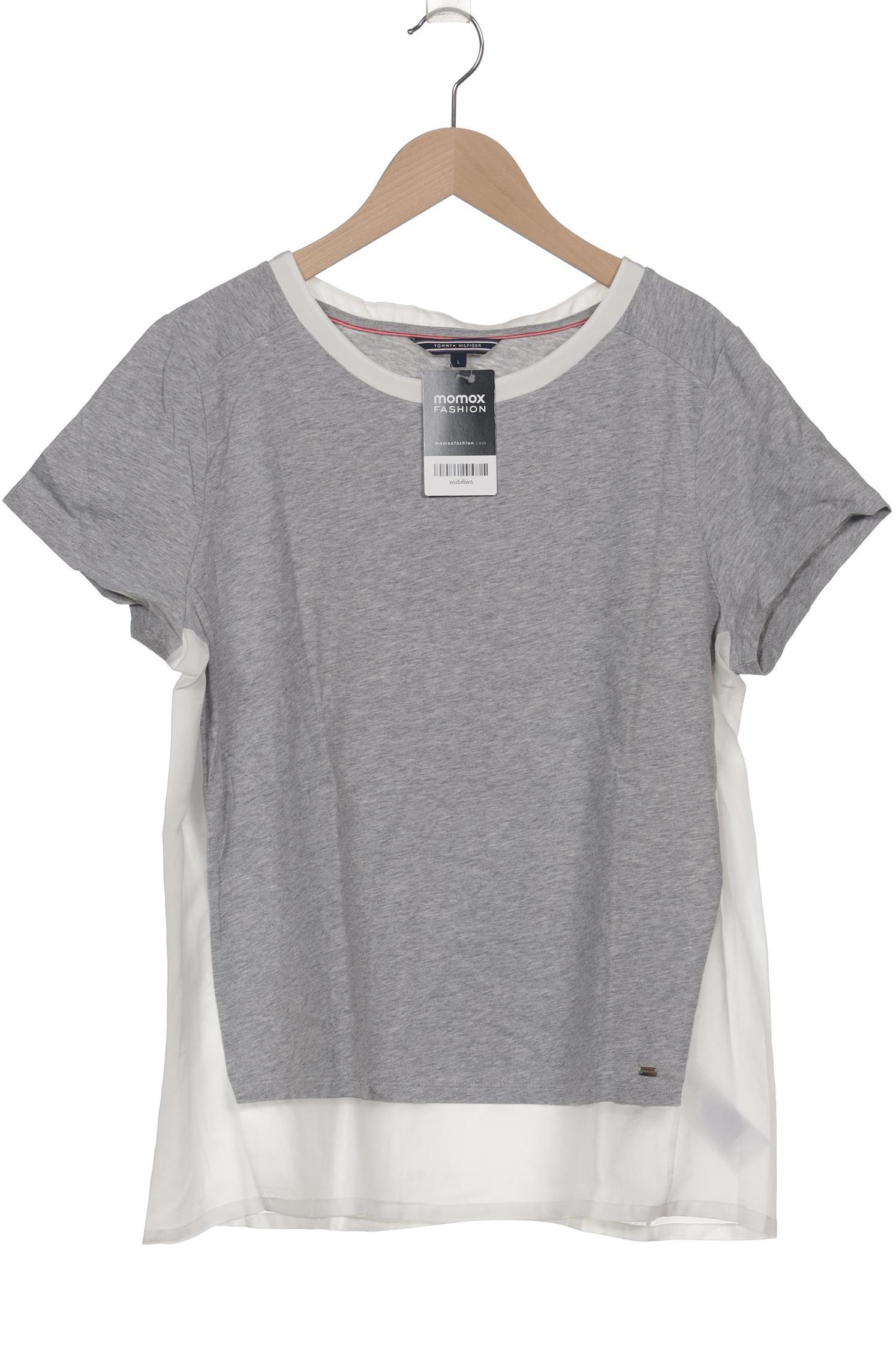 

Tommy Hilfiger Damen T-Shirt, grau, Gr. 42