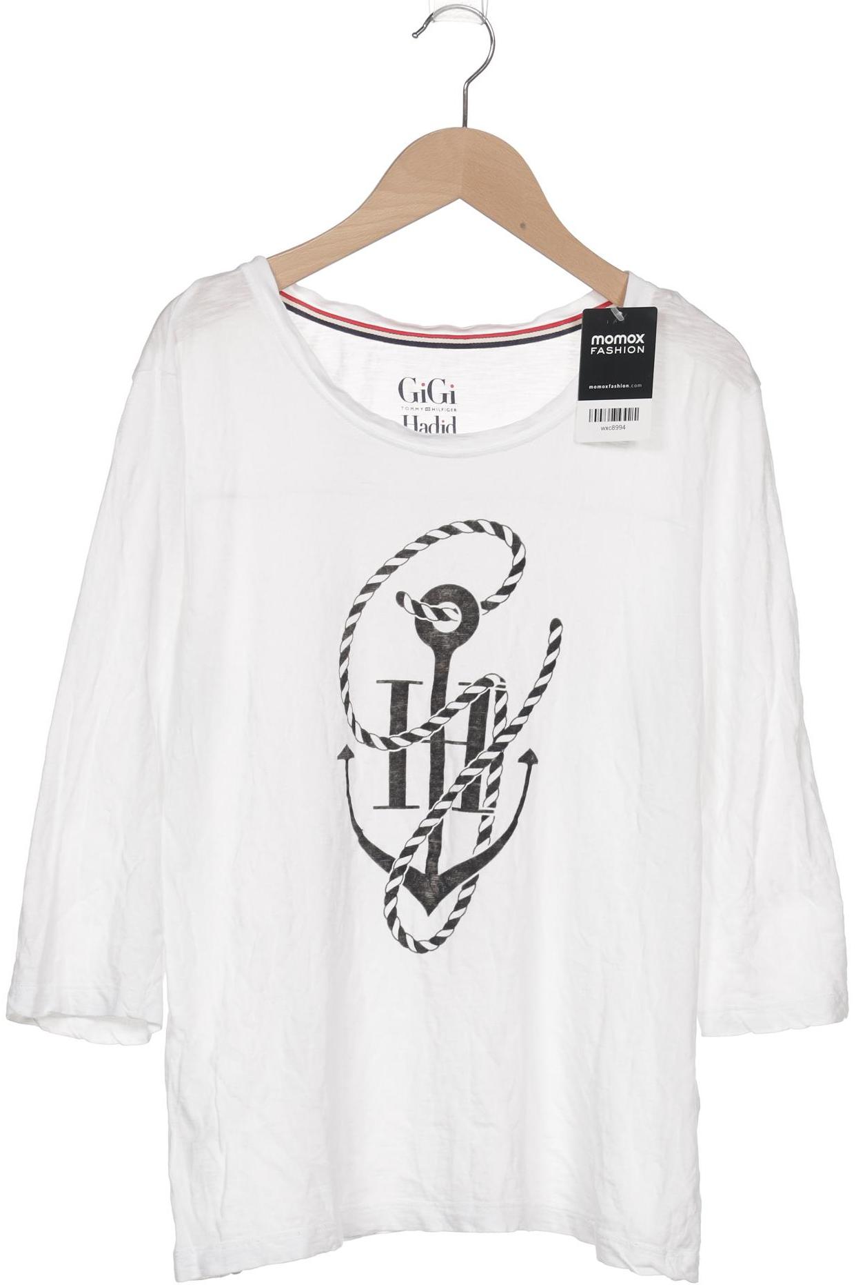 

Tommy Hilfiger Damen Langarmshirt, weiß, Gr. 42