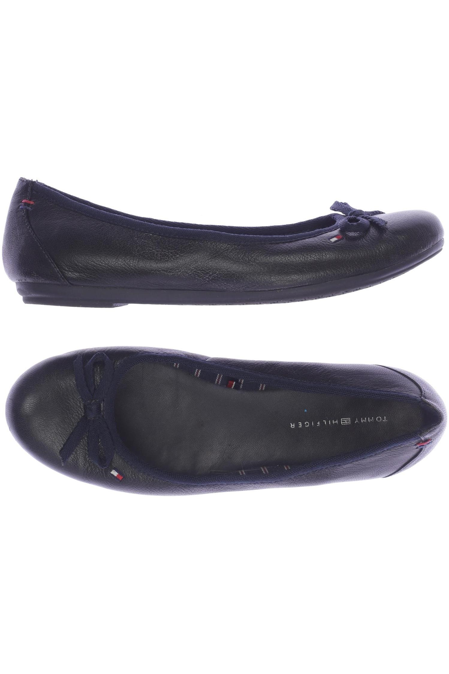 

Tommy Hilfiger Damen Ballerinas, schwarz, Gr. 38